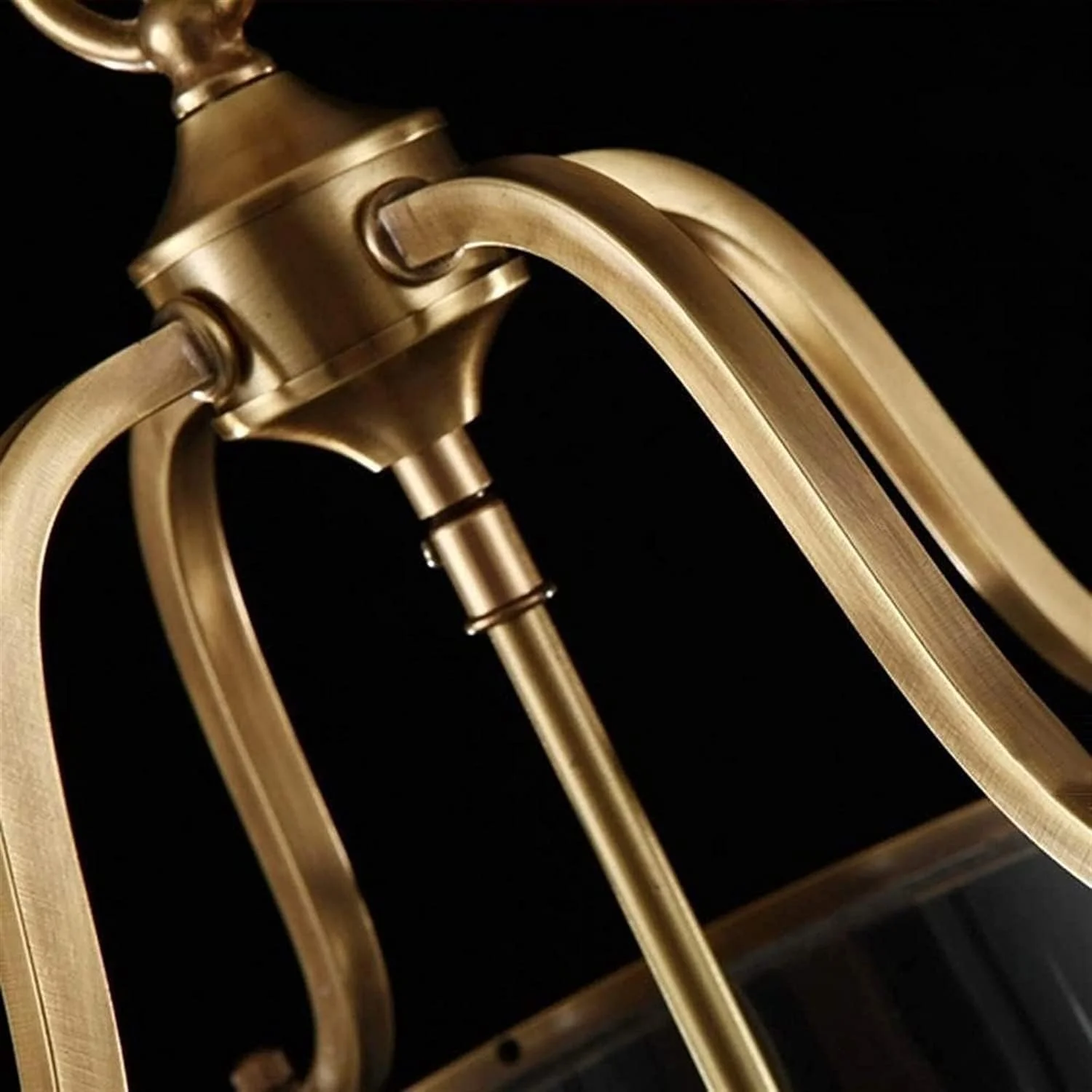 چراغ آویز 4 شاخه، چراغ سقفی مسی ساده برای رستوران، راهرو، چراغ آویز، لوستر چراغ آویز 4 شاخه، چراغ سقفی مسی ساده برای رستوران، راهرو، چراغ آویز، لوستر