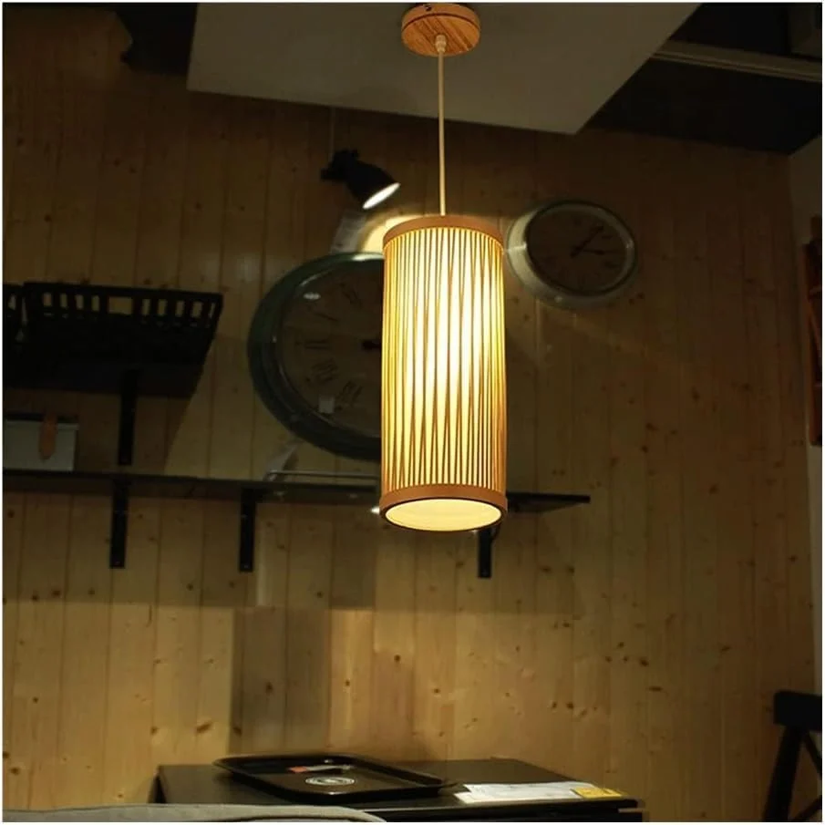 لوستر فانوسی آویز بافته شده دستی، چراغ جزیره تک سر، چراغ های آویز بافته شده، لوستر