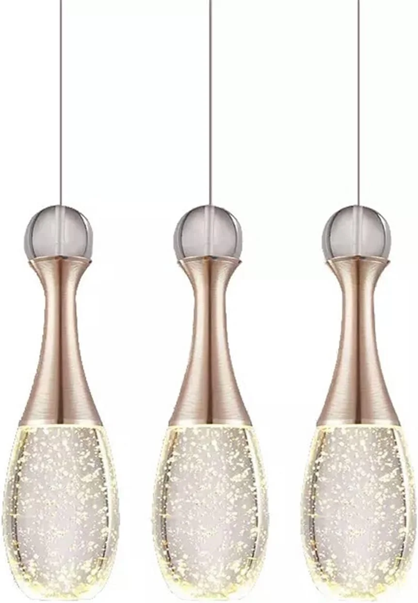 چراغ آویز KRSIAXG، لوستر شاخه ای مدرن، لوستر خطی ال ای دی بلند مناسب ویلا، اتاق نشیمن، چراغ های آویز، چراغ ال ای دی ساده برای راه پله دوبلکس