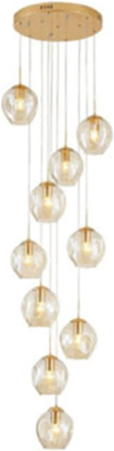 چراغ آویز KRSIAXG لوستر کریستالی، مناسب اتاق نشیمن، راه پله، چراغ توپی، سالن آشپزخانه، روشنایی داخلی چراغ آویز KRSIAXG لوستر کریستالی، مناسب اتاق نشیمن، راه پله، چراغ توپی، سالن آشپزخانه، روشنایی داخلی