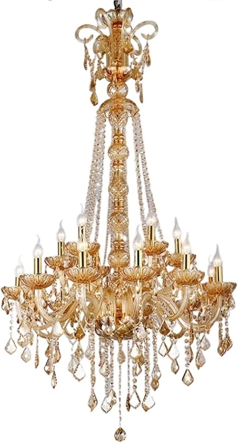 چراغ آویز KRSIAXG، لوستر باغ آسمانی خلاقانه، لوستر رزینی ساده، لوستر گرم و رمانتیک برای رستوران، هتل، اتاق نشیمن و اتاق خواب