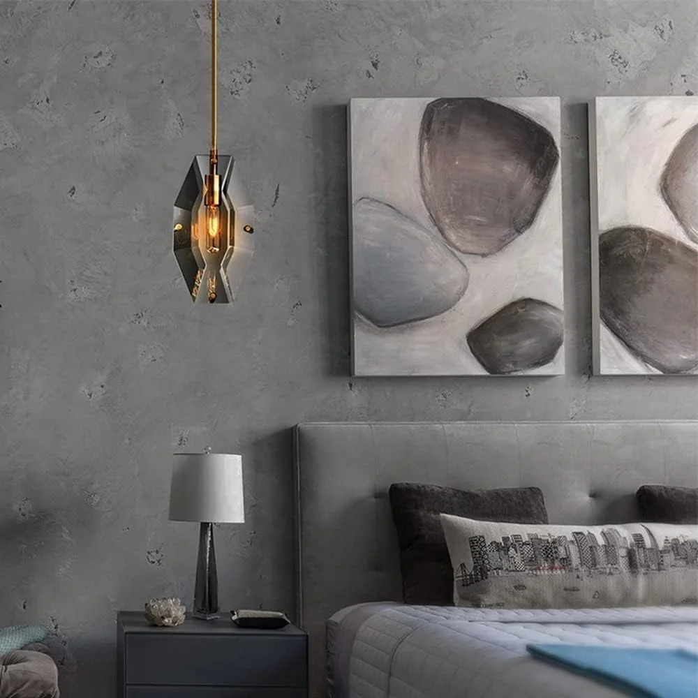 چراغ آویز، چراغ آویز کریستالی لوکس خاکستری دودی، لوستر کریستالی نوردیک، چراغ آویز مدرن کریستالی برای اتاق خواب، کنار تخت، راهرو، اتاق غذاخوری، بار، چراغ های آویز سقفی کریستالی چراغ آویز، چراغ آویز کریستالی لوکس خاکستری دودی، لوستر کریستالی نوردیک، چراغ آویز مدرن کریستالی برای اتاق خواب، کنار تخت، راهرو، اتاق غذاخوری، بار، چراغ های آویز سقفی کریستالی