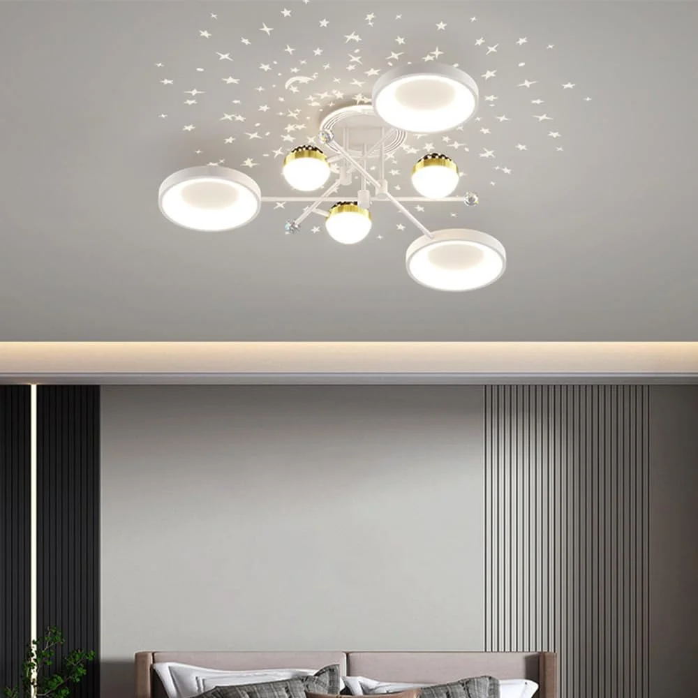 چراغ آویز به سبک تیفانی، چراغ سقفی آویز شیشه ای رنگی، چراغ های آویز تکی مدرن برنجی برای روشنایی رستوران، راهرو، جزیره آشپزخانه، مدل A، سفید - 100 سانتی متر