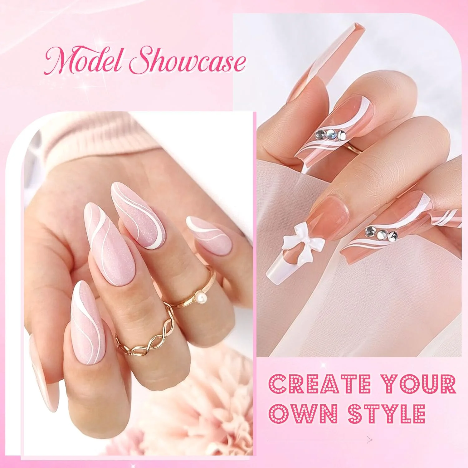 مجموعه 5 عددی قلم موی طراحی ناخن Yrarbil و 5 عددی قلم موی اکریلیک ناخن برای طراحی هنری با لاک ژل، خطوط نازک و بلند، حکاکی سه بعدی، کاشت ناخن و استفاده از پودر اکریلیک