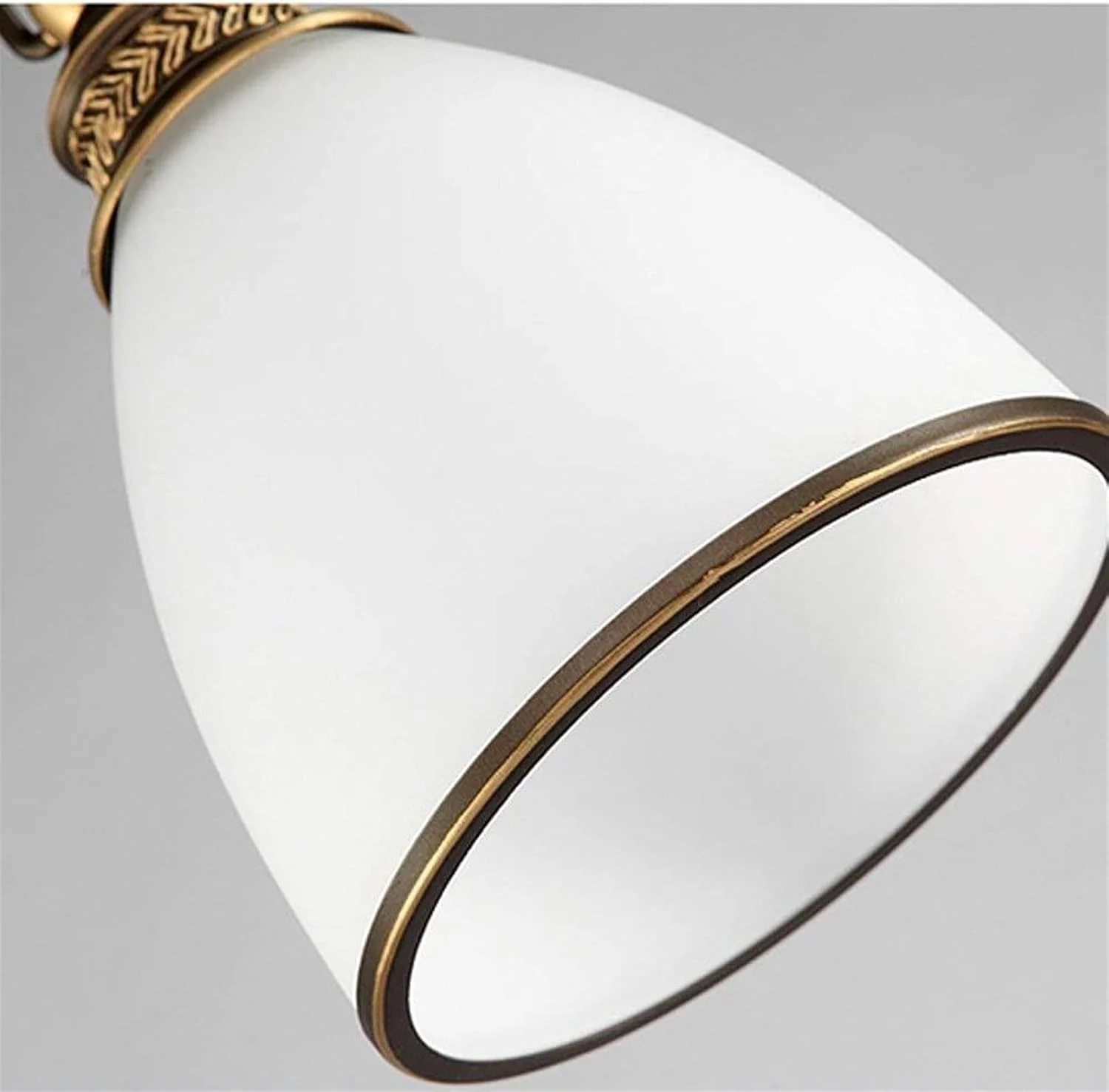 لوسترهای آهنی اروپایی، روشنایی شیشه ای LED خلاقانه و قدیمی، لوسترهای تزئینی، چراغ های سقفی، چراغ آویز ساده برای اتاق خواب، کافه، میز ناهار خوری