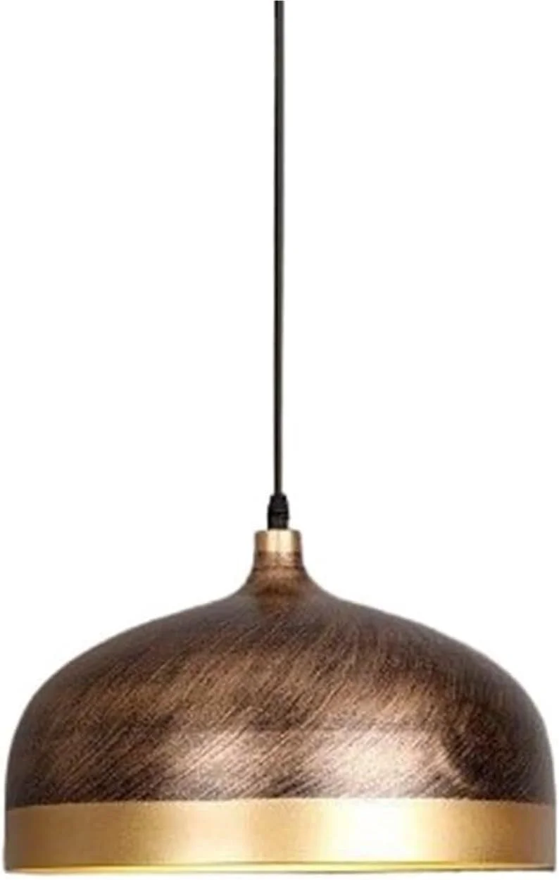 چراغ آویز فلزی صنعتی وینتیج - چراغ رترو روستیک برای جزیره آشپزخانه، اتاق غذاخوری، بار و ورودی