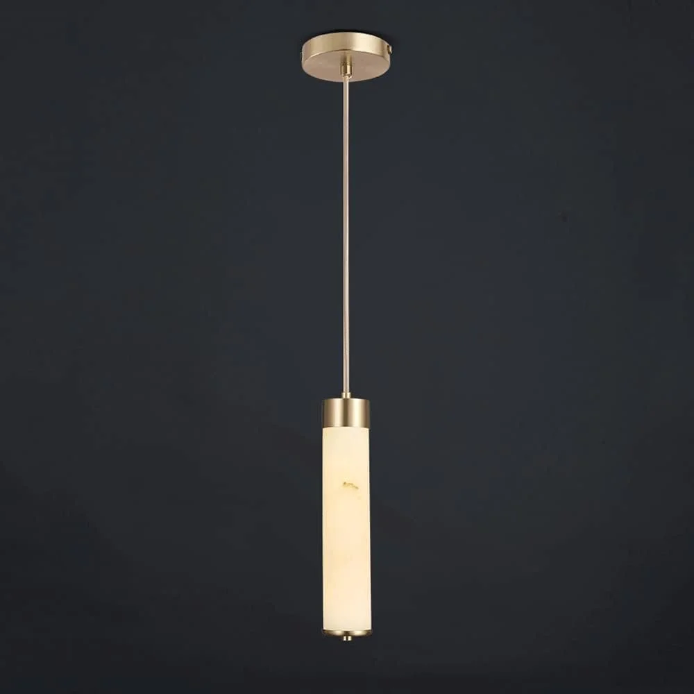 لوستر آویز استوانه ای بلند مرمری با نور ال ای دی، طراحی ساده و لوکس، مناسب برای بار، اتاق خواب، کنار تخت - چراغ آویز سقفی تزئینی، برای اتاق نشیمن، تک رنگ - 6 سانتی متر لوستر آویز استوانه ای بلند مرمری با نور ال ای دی، طراحی ساده و لوکس، مناسب برای بار، اتاق خواب، کنار تخت - چراغ آویز سقفی تزئینی، برای اتاق نشیمن، تک رنگ - 6 سانتی متر