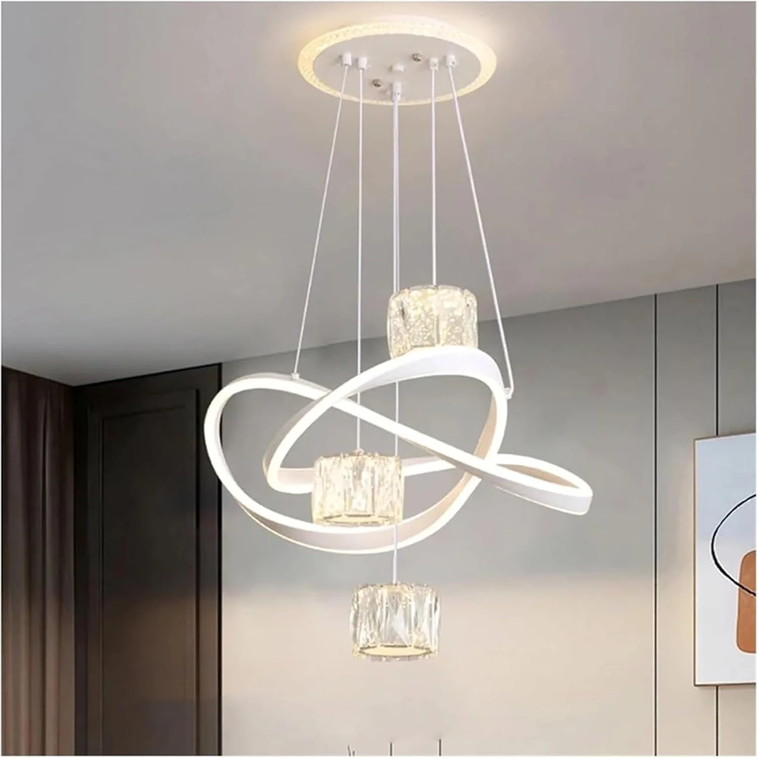 چراغ آویز دکوراسیون منزل، لوستر کریستالی لوکس اتاق نشیمن، چراغ آویز اتاق غذاخوری، چراغ سقفی، لوستر روشنایی داخلی چراغ آویز دکوراسیون منزل، لوستر کریستالی لوکس اتاق نشیمن، چراغ آویز اتاق غذاخوری، چراغ سقفی، لوستر روشنایی داخلی