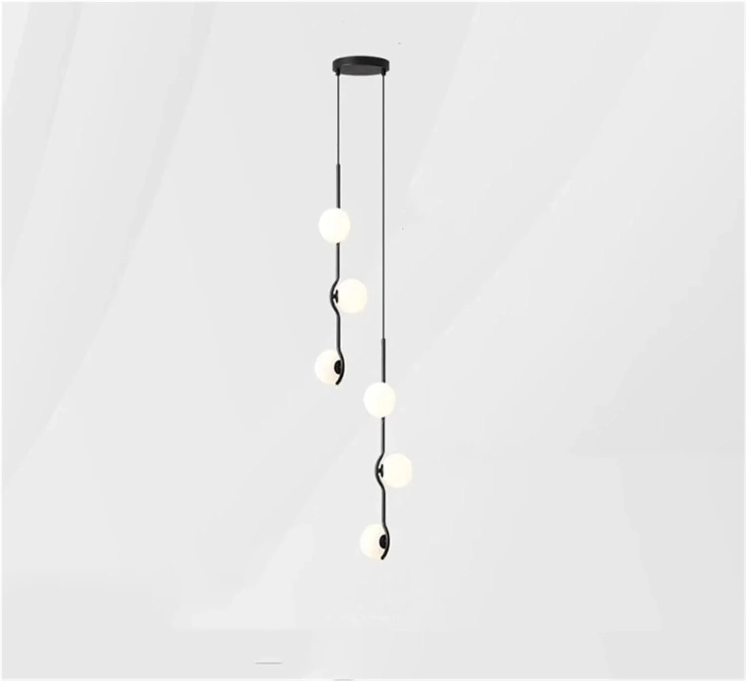 لوستر دکوراسیون منزل چراغ آویز اتاق ناهار خوری روشنایی داخلی لامپ سقفی سالن روشنایی داخلی، دکور مدرن، تک رنگ - 6 چراغ لوستر دکوراسیون منزل چراغ آویز اتاق ناهار خوری روشنایی داخلی لامپ سقفی سالن روشنایی داخلی، دکور مدرن، تک رنگ - 6 چراغ