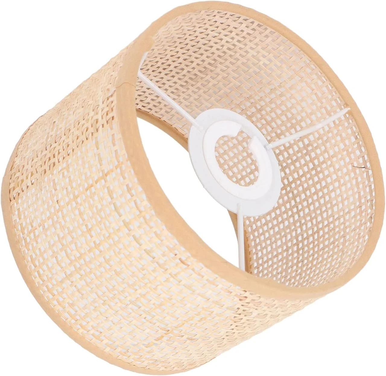 آباژور حصیری Depisuta، سرپیچ E27 E14، آباژور دستبافت ظریف، پوشش چراغ آویز ضد گرد و غبار با طرح توری مربعی، مناسب دکور اتاق نشیمن، آشپزخانه و اتاق خواب، 16x12x16 سانتی متر آباژور حصیری Depisuta، سرپیچ E27 E14، آباژور دستبافت ظریف، پوشش چراغ آویز ضد گرد و غبار با طرح توری مربعی، مناسب دکور اتاق نشیمن، آشپزخانه و اتاق خواب، 16x12x16 سانتی متر