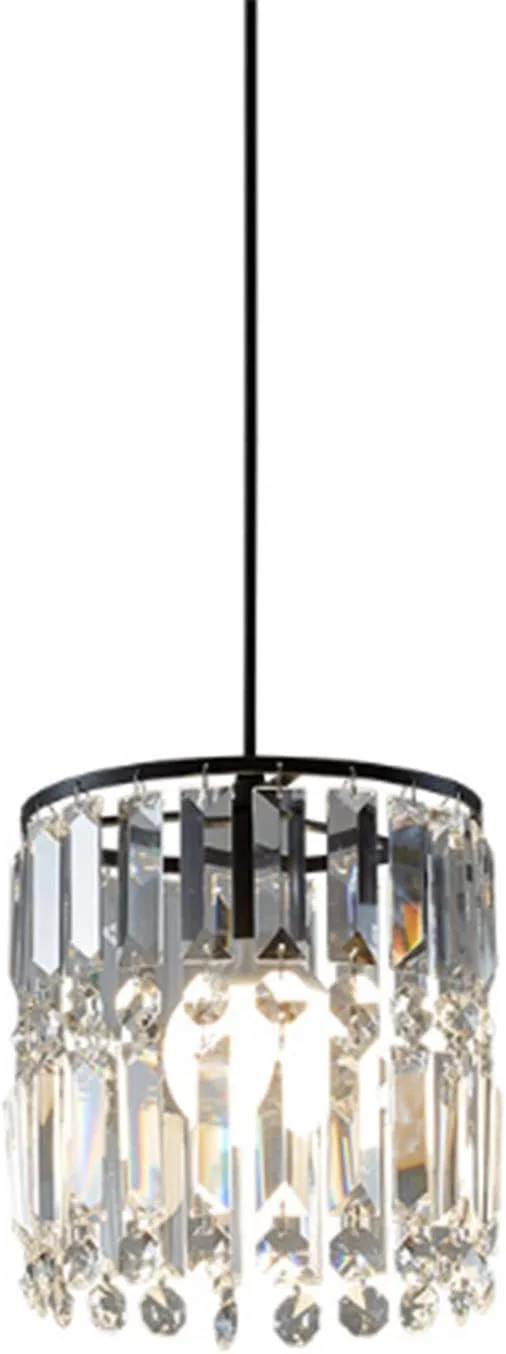 چراغ آویز تک شعله کریستالی سبک لوکس، چراغ آویز ساده نوردیک، مناسب اتاق غذاخوری، اتاق خواب، کنار تخت، لوستر اتاق نشیمن، زندگی جالب، داخلی