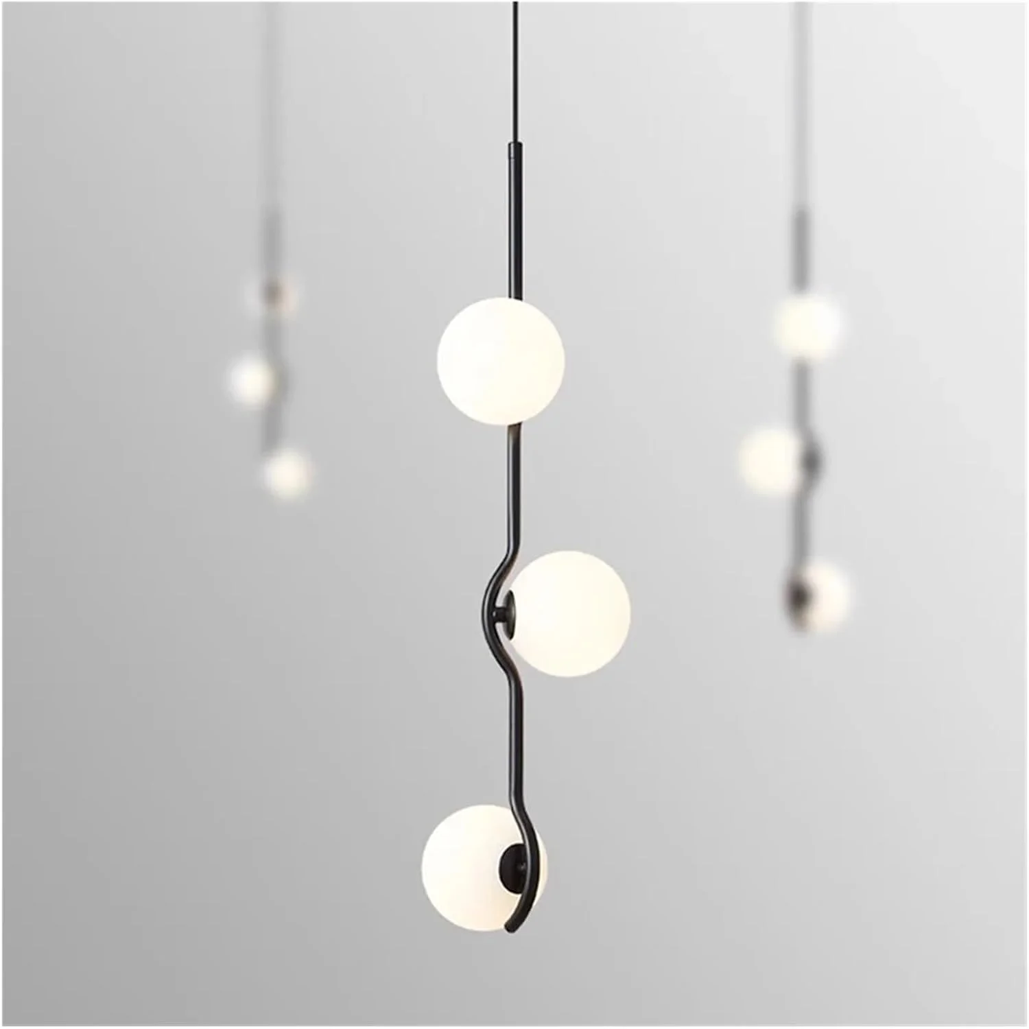 لوستر دکوراسیون منزل چراغ های آویز اتاق ناهار خوری روشنایی داخلی لامپ سقفی سالن روشنایی داخلی، دکور مدرن، تک رنگ - 3 چراغ لوستر دکوراسیون منزل چراغ های آویز اتاق ناهار خوری روشنایی داخلی لامپ سقفی سالن روشنایی داخلی، دکور مدرن، تک رنگ - 3 چراغ