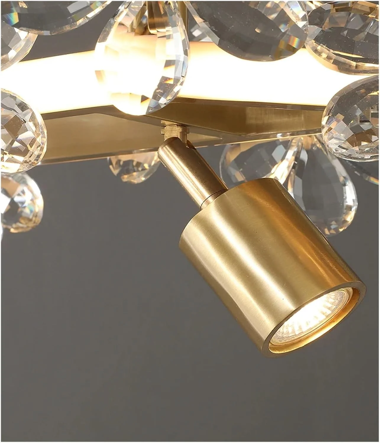 لوستر گل کریستالی طلایی، لوستر لوکس اتاق نشیمن، چراغ آویز خطی، دکور مدرن، سفید سرد - 125 سانتی متر لوستر گل کریستالی طلایی، لوستر لوکس اتاق نشیمن، چراغ آویز خطی، دکور مدرن، سفید سرد - 125 سانتی متر