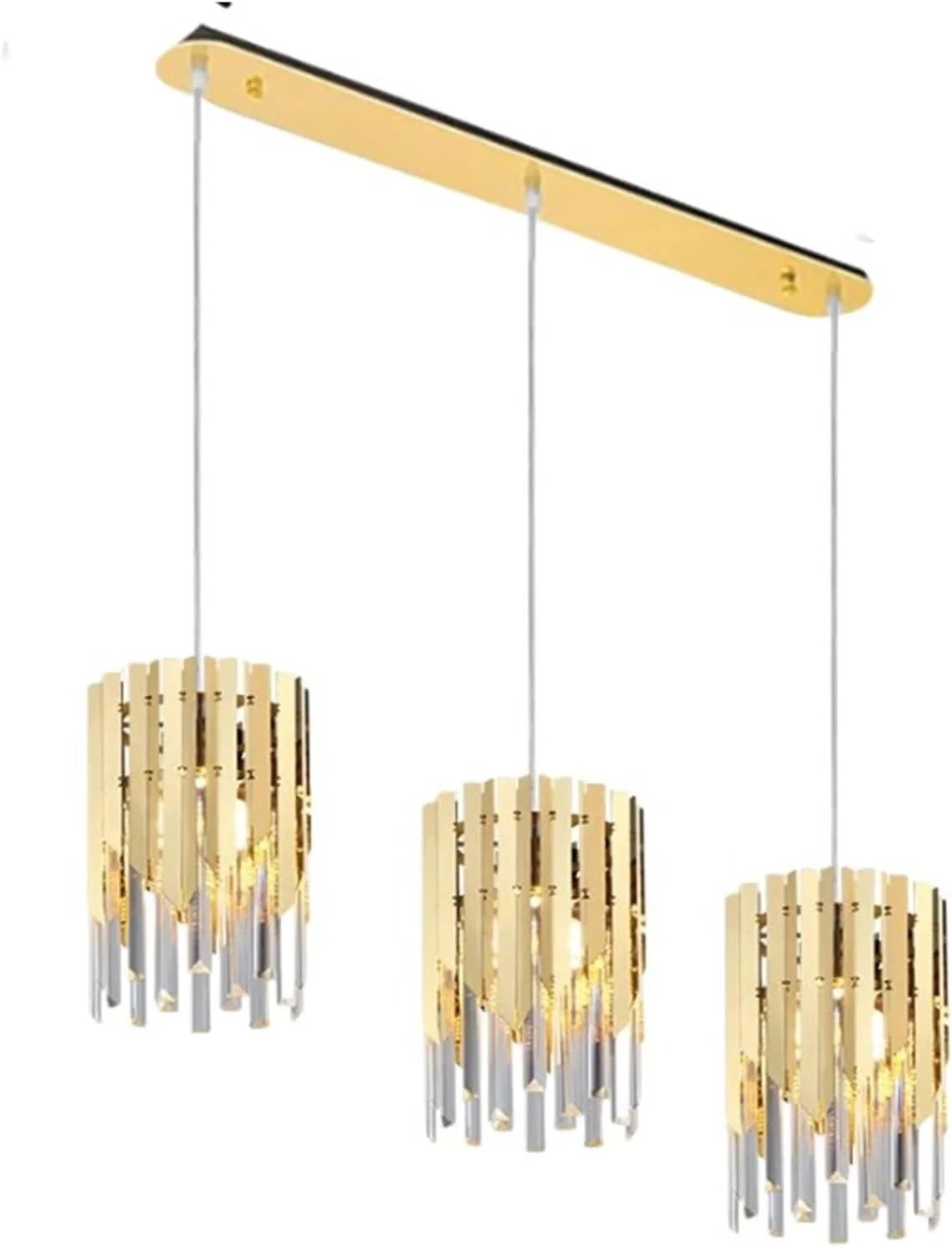 لوستر ال ای دی مدرن کوچک گرد طلایی کریستال K9 مناسب اتاق نشیمن، آشپزخانه، اتاق غذاخوری، اتاق خواب، کنار تخت، نورپردازی داخلی لوکس، دکور مدرن، D