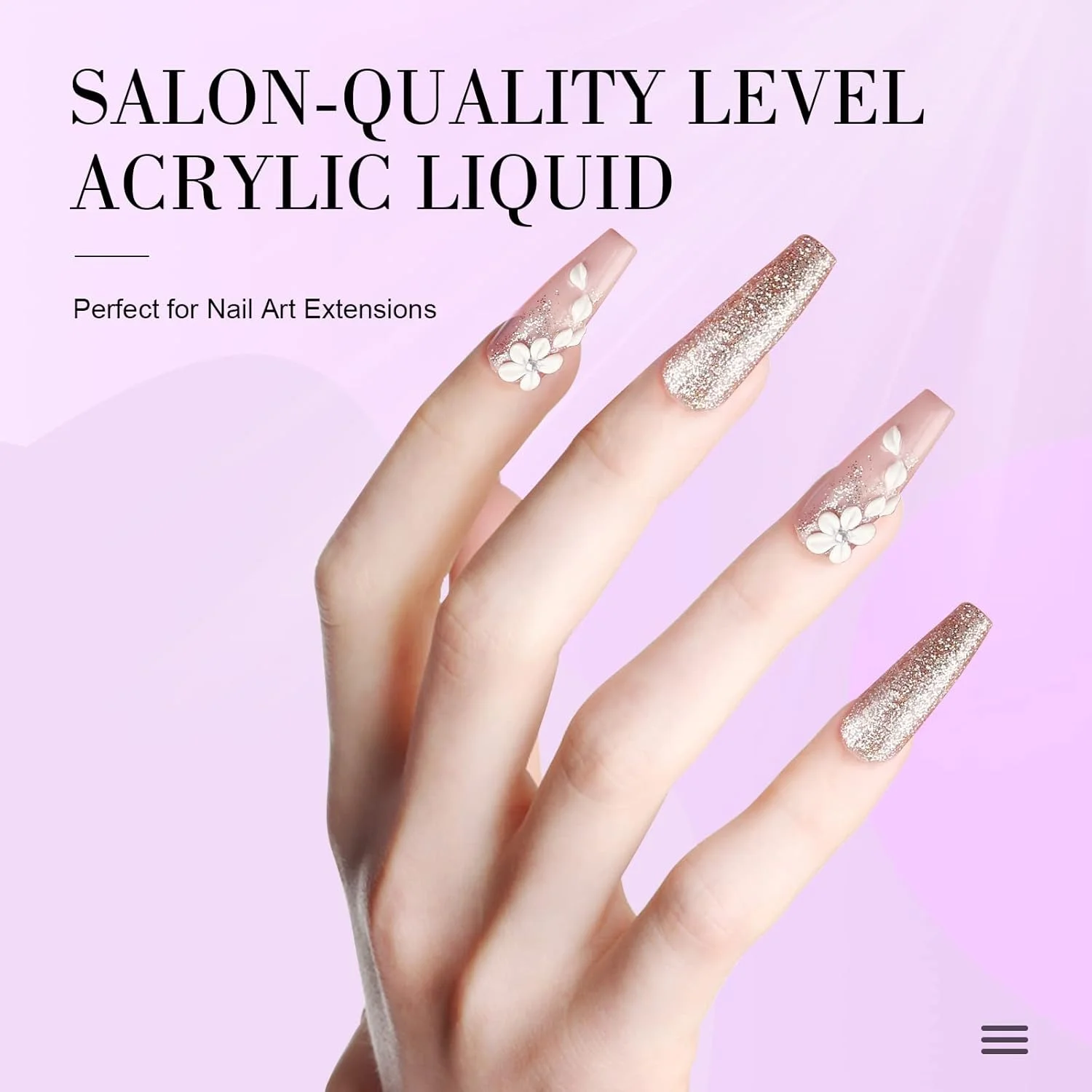 مایع اکریلیک Saviland - مایع اکریلیک 500 میلی لیتری با ظرفیت بالا و بوی کم برای پودر اکریلیک، مناسب برای کاشت ناخن و طراحی، مناسب برای استفاده خانگی مایع اکریلیک Saviland - مایع اکریلیک 500 میلی لیتری با ظرفیت بالا و بوی کم برای پودر اکریلیک، مناسب برای کاشت ناخن و طراحی، مناسب برای استفاده خانگی