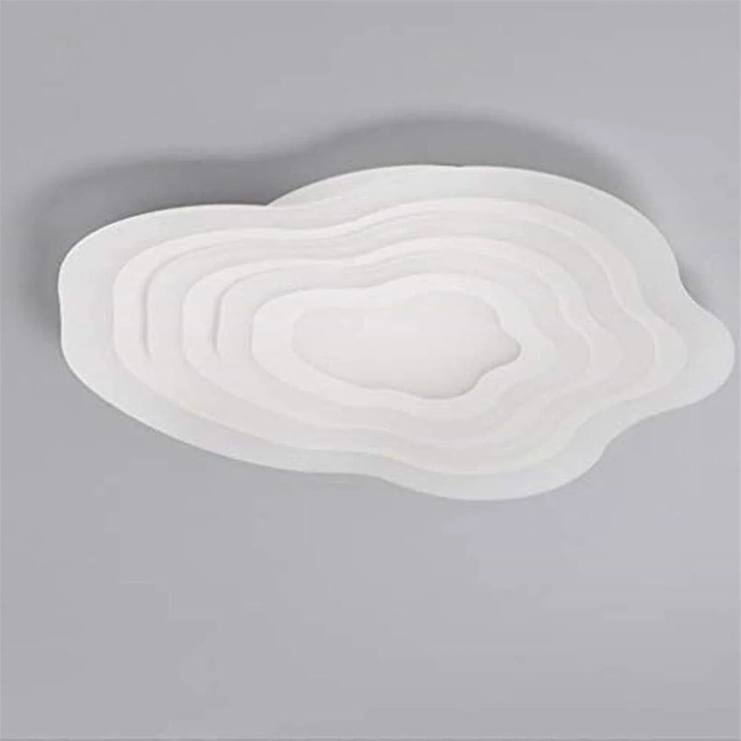 لامپ سقفی LED مدرن با قابلیت تنظیم نور، مناسب اتاق نشیمن، اتاق خواب، اتاق غذاخوری، اتاق مطالعه، مهد کودک، طرح ابر خلاقانه، جنس آهن و اکریلیک، روشنایی داخلی تزئینی و ظریف