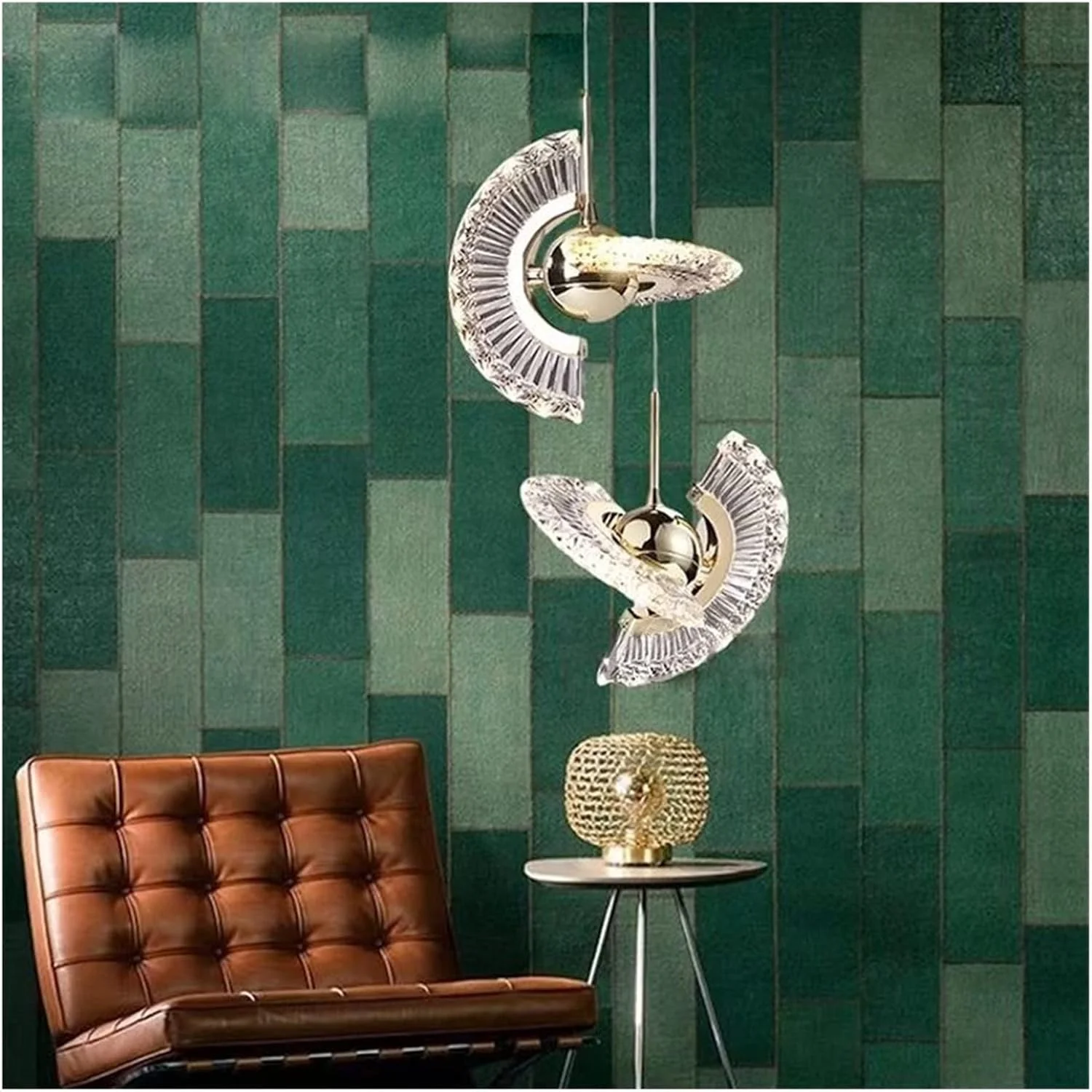 چراغ آویز، لوسترهای کریستالی لوکس با طراحی خلاقانه و چرخان، چراغ آکریلیک بلند برای راه پله مارپیچ، کنار تخت، رستوران، بار، اتاق غذاخوری، اتاق نشیمن چراغ آویز، لوسترهای کریستالی لوکس با طراحی خلاقانه و چرخان، چراغ آکریلیک بلند برای راه پله مارپیچ، کنار تخت، رستوران، بار، اتاق غذاخوری، اتاق نشیمن