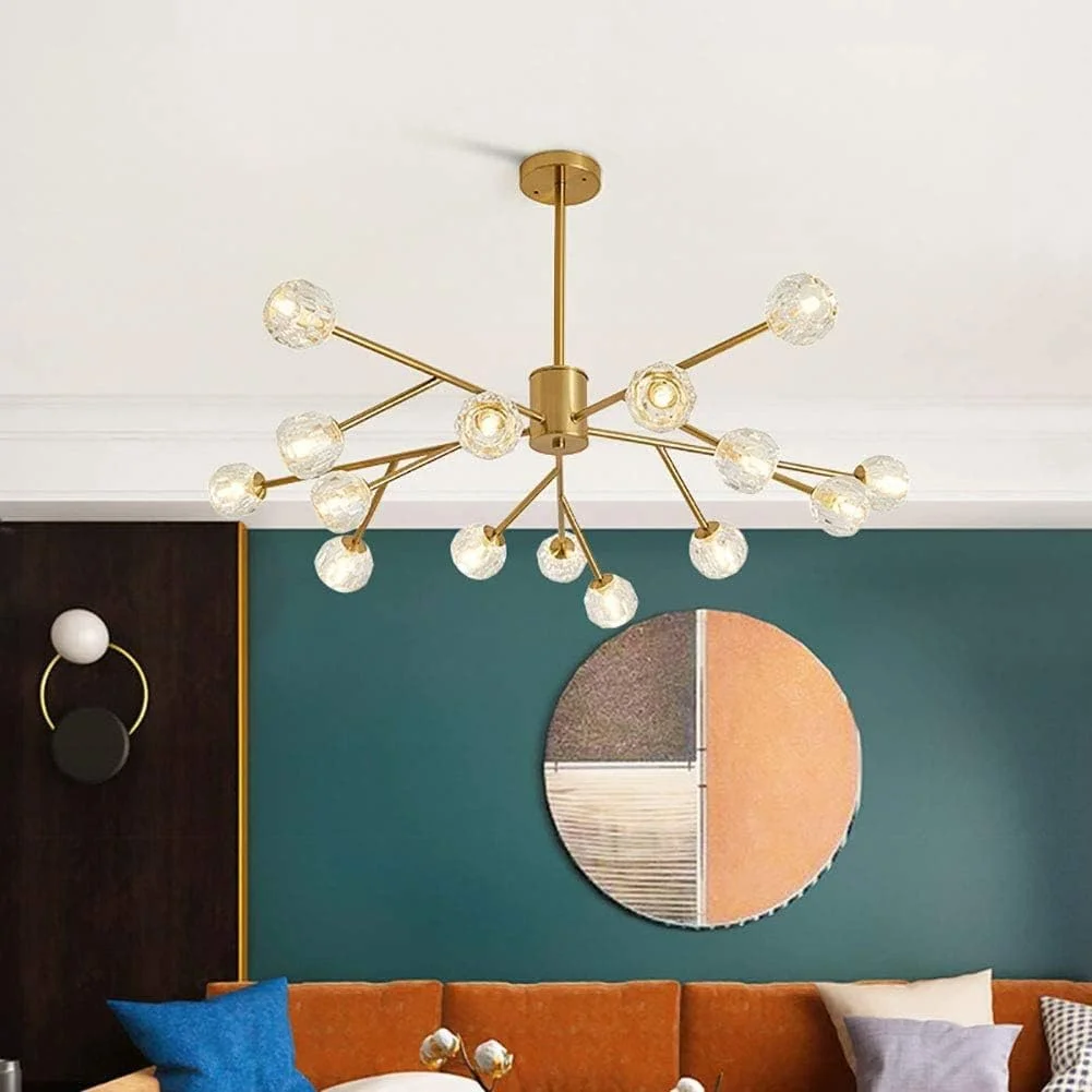 Modern Chandeliers Pendant Light Contemporary G9 Branch Chandeliers Gold Ceiling Light Fixtures,Modern Decor,Gold-15 head Modern Chandeliers Pendant Light Contemporary G9 Branch Chandeliers Gold Ceiling Light Fixtures,Modern Decor,Gold-15 head