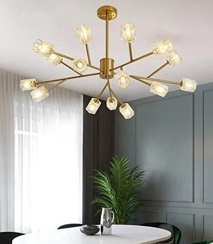 Modern Chandeliers Pendant Light Contemporary G9 Branch Chandeliers Gold Ceiling Light Fixtures,Modern Decor,Gold-15 head Modern Chandeliers Pendant Light Contemporary G9 Branch Chandeliers Gold Ceiling Light Fixtures,Modern Decor,Gold-15 head