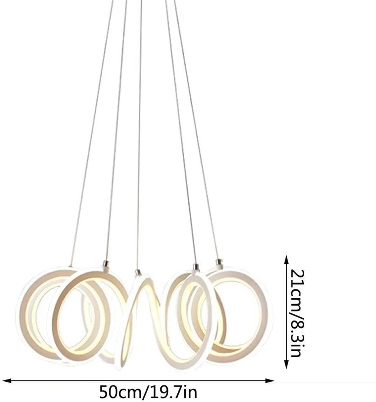 لوسترهای ال ای دی خلاقانه، لوستر سقفی مدرن و مینیمالیستی آهن و سیلیکون مناسب میز ناهارخوری و کافه، نور سفید و نور گرم با نورپردازی دو طرفه لوسترهای ال ای دی خلاقانه، لوستر سقفی مدرن و مینیمالیستی آهن و سیلیکون مناسب میز ناهارخوری و کافه، نور سفید و نور گرم با نورپردازی دو طرفه