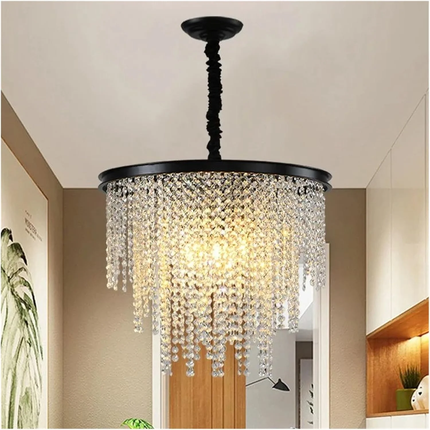 لوستر های کریستالی LED لوکس، چراغ های آویز، روشنایی آویز، مناسب برای دکوراسیون اتاق نشیمن، آشپزخانه، جزیره، هتل، رستوران، لامپ های دکوری مدرن، طلایی - سفید گرم - قطر 60 سانتی متر لوستر های کریستالی LED لوکس، چراغ های آویز، روشنایی آویز، مناسب برای دکوراسیون اتاق نشیمن، آشپزخانه، جزیره، هتل، رستوران، لامپ های دکوری مدرن، طلایی - سفید گرم - قطر 60 سانتی متر