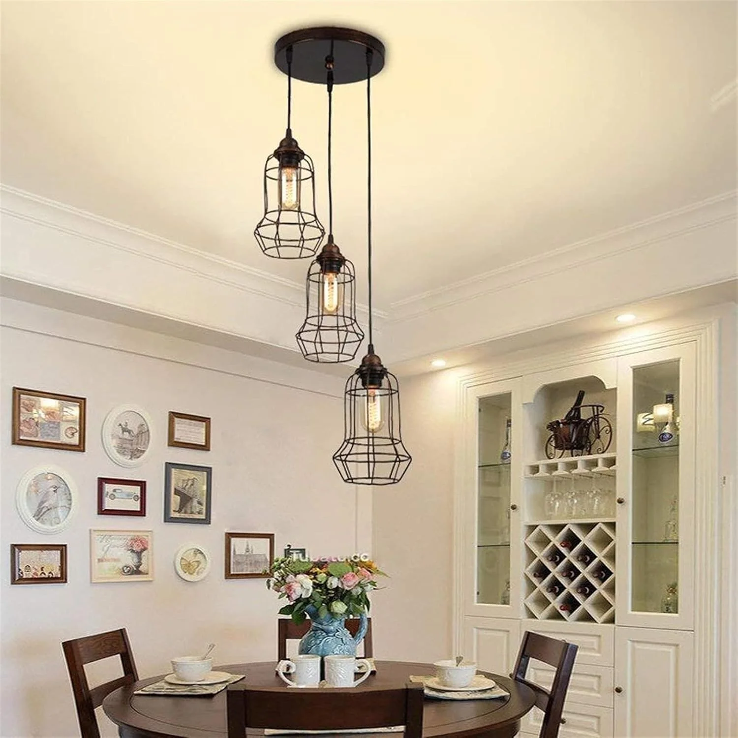 لوسترهای آهنی قدیمی، 3 چراغ صنعتی عتیقه LED بار راهرو لوستر تزئینی چراغ های سقفی کافه آمریکایی فروشگاه لباس میز ناهار خوری چراغ آویز لوسترهای آهنی قدیمی، 3 چراغ صنعتی عتیقه LED بار راهرو لوستر تزئینی چراغ های سقفی کافه آمریکایی فروشگاه لباس میز ناهار خوری چراغ آویز