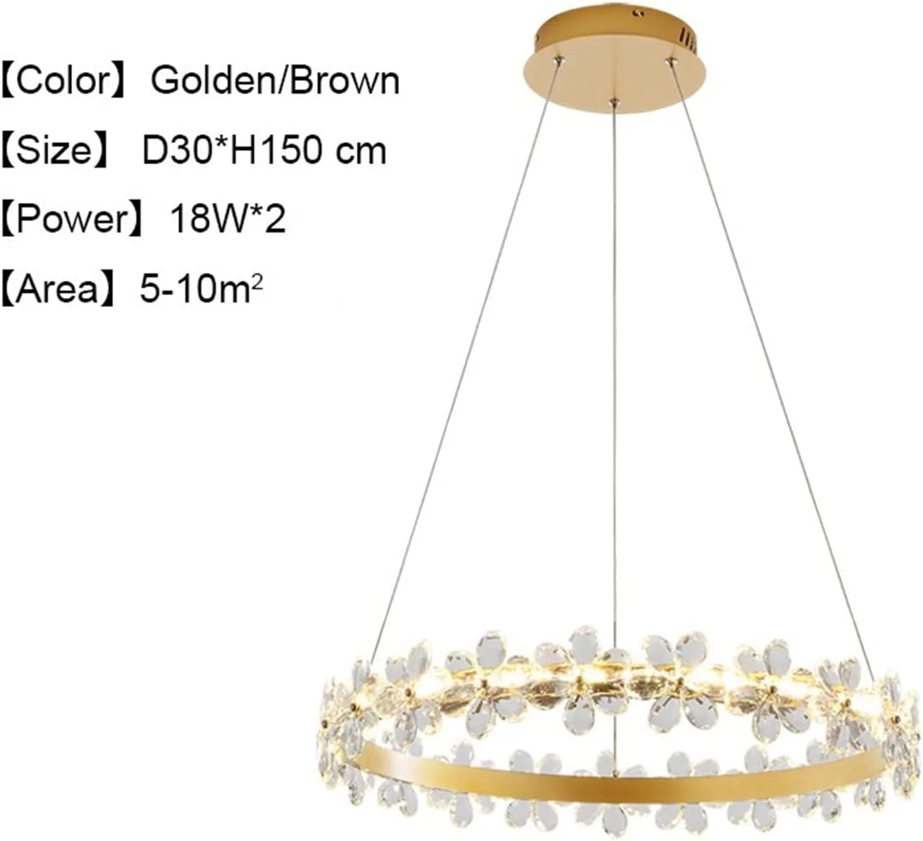 لوسترهای ال ای دی، لوستر کریستالی روشنایی قهوه ای طلایی لامپ ال ای دی سازگار با اتاق خواب ناهار خوری اتاق نشیمن دکور لوستر سقفی آویز، دکور مدرن، قهوه ای سفید گرم-D30 لوسترهای ال ای دی، لوستر کریستالی روشنایی قهوه ای طلایی لامپ ال ای دی سازگار با اتاق خواب ناهار خوری اتاق نشیمن دکور لوستر سقفی آویز، دکور مدرن، قهوه ای سفید گرم-D30