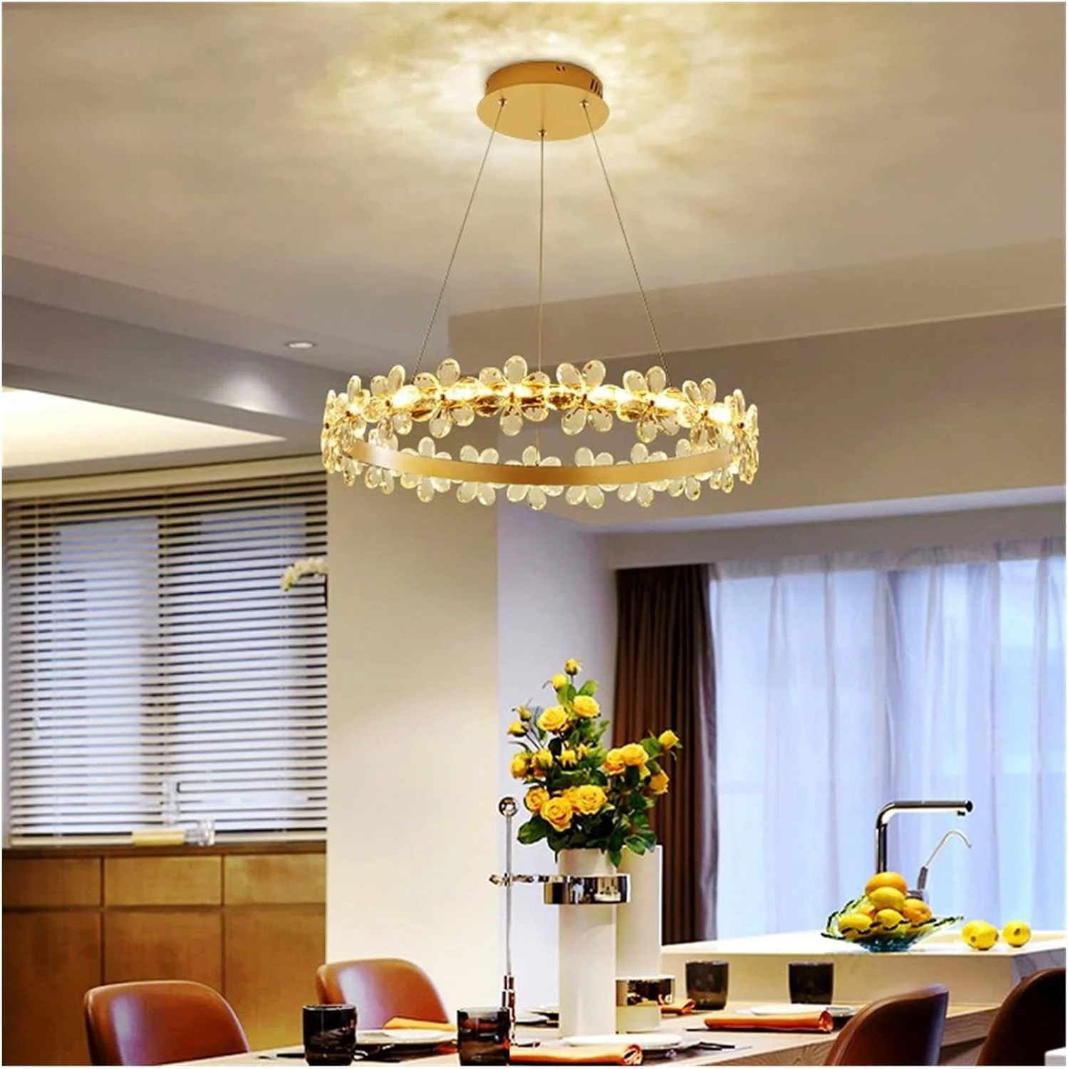 لوسترهای ال ای دی، لوستر کریستالی روشنایی قهوه ای طلایی لامپ ال ای دی سازگار با اتاق خواب ناهار خوری اتاق نشیمن دکور لوستر سقفی آویز، دکور مدرن، قهوه ای سفید گرم-D30 لوسترهای ال ای دی، لوستر کریستالی روشنایی قهوه ای طلایی لامپ ال ای دی سازگار با اتاق خواب ناهار خوری اتاق نشیمن دکور لوستر سقفی آویز، دکور مدرن، قهوه ای سفید گرم-D30