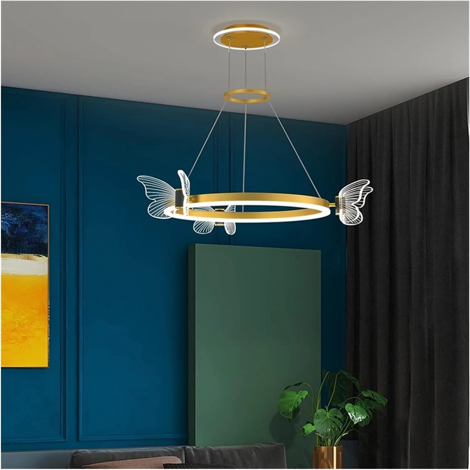 لوستر کریستالی، لوستر کریستالی مدرن و لوکس اتاق خواب، لوستر کریستالی مینیمالیستی پروانه ای، چراغ های آویز تزئینی، دکور مدرن لوستر کریستالی، لوستر کریستالی مدرن و لوکس اتاق خواب، لوستر کریستالی مینیمالیستی پروانه ای، چراغ های آویز تزئینی، دکور مدرن