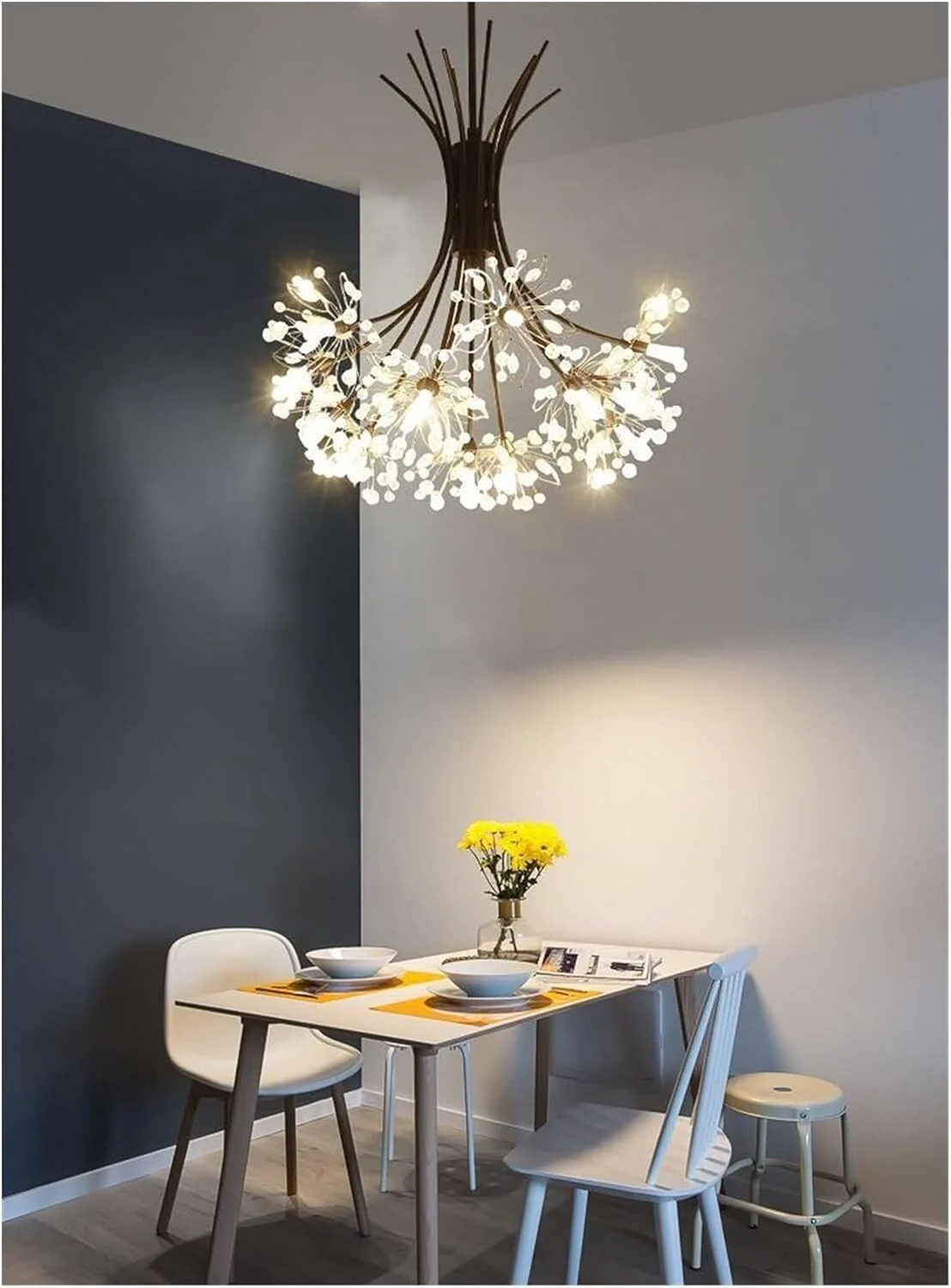 لوسترهای کریستالی LED مدرن و لوکس، لوستر آویز طلایی دکوراتیو آرت دکو، مناسب برای نورپردازی اتاق نشیمن و آشپزخانه، دکور مدرن، تک رنگ - 13 شعله، قطر 45 در ارتفاع 50 سانتی متر لوسترهای کریستالی LED مدرن و لوکس، لوستر آویز طلایی دکوراتیو آرت دکو، مناسب برای نورپردازی اتاق نشیمن و آشپزخانه، دکور مدرن، تک رنگ - 13 شعله، قطر 45 در ارتفاع 50 سانتی متر