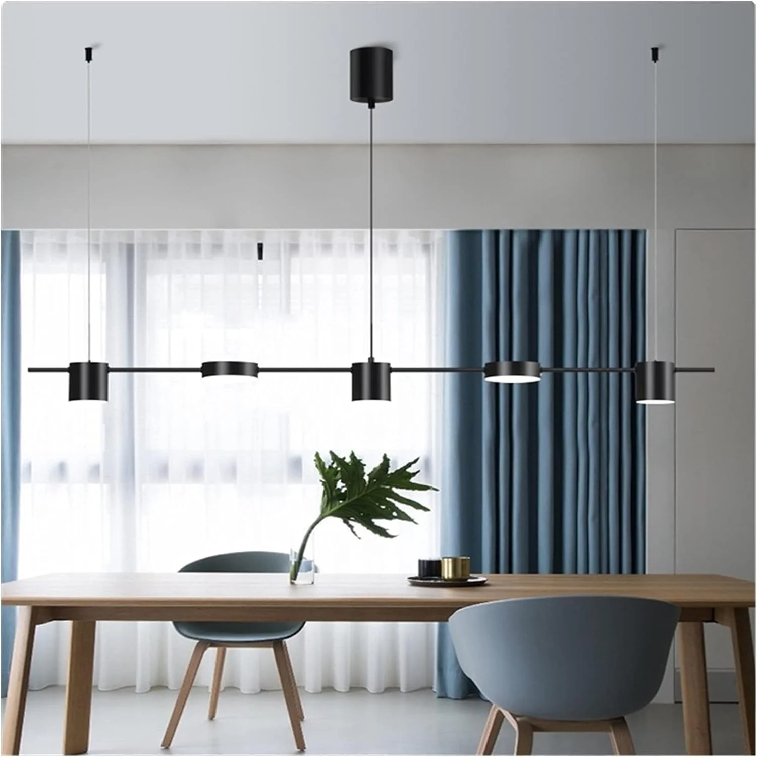 لوستر مدرن LED برای اتاق نشیمن، میز ناهارخوری، لوستر سقفی، چراغ آویز آشپزخانه، دکور مدرن، مشکی - 6 شاخه - سفید سرد لوستر مدرن LED برای اتاق نشیمن، میز ناهارخوری، لوستر سقفی، چراغ آویز آشپزخانه، دکور مدرن، مشکی - 6 شاخه - سفید سرد