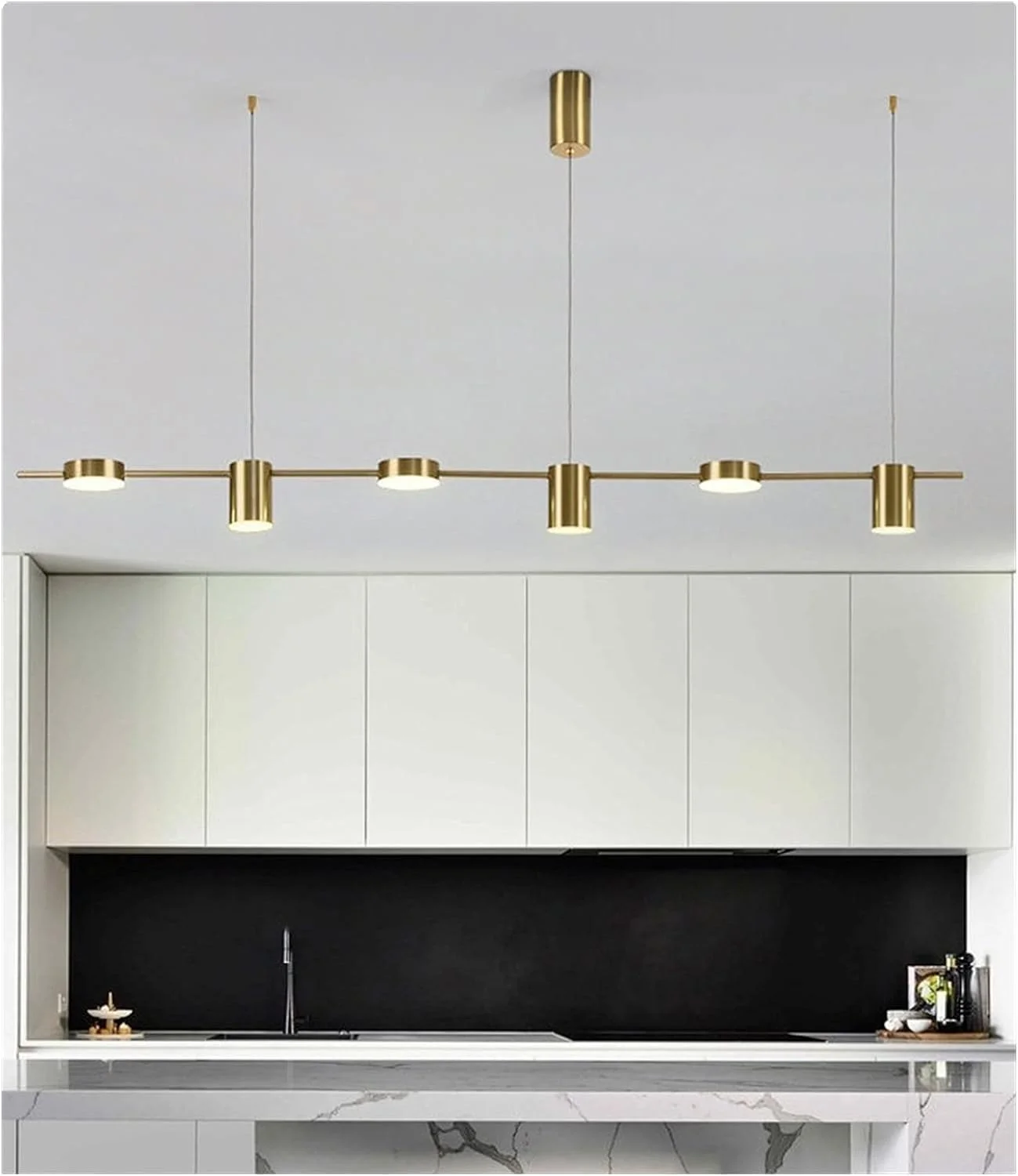 لوستر مدرن ال ای دی برای اتاق نشیمن، میز ناهارخوری، لوستر سقفی، چراغ آویز آشپزخانه، دکور مدرن، طلایی - 6 شاخه - 3 رنگ قابل تنظیم لوستر مدرن ال ای دی برای اتاق نشیمن، میز ناهارخوری، لوستر سقفی، چراغ آویز آشپزخانه، دکور مدرن، طلایی - 6 شاخه - 3 رنگ قابل تنظیم