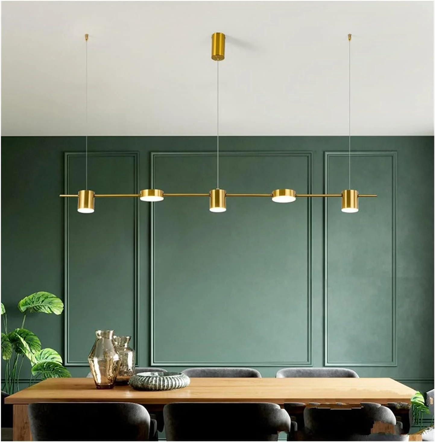 لوسترهای مدرن LED برای اتاق نشیمن، میز ناهارخوری، لوستر سقفی، چراغ آویز آشپزخانه، دکور مدرن، طلایی - 5 شاخه - سفید سرد لوسترهای مدرن LED برای اتاق نشیمن، میز ناهارخوری، لوستر سقفی، چراغ آویز آشپزخانه، دکور مدرن، طلایی - 5 شاخه - سفید سرد