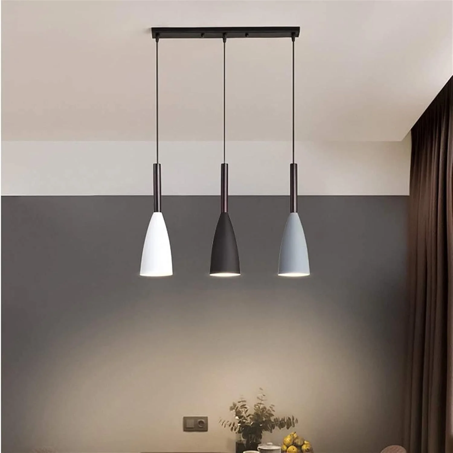 لوستر سه شاخه مدرن فرفورژه نوردیک مناسب رستوران، سایز 50cm*100cm، چراغ سقفی، روشنایی کافه، بار، ایوان، رستوران، اتاق خواب، اتاق مطالعه، اتاق نشیمن لوستر سه شاخه مدرن فرفورژه نوردیک مناسب رستوران، سایز 50cm*100cm، چراغ سقفی، روشنایی کافه، بار، ایوان، رستوران، اتاق خواب، اتاق مطالعه، اتاق نشیمن