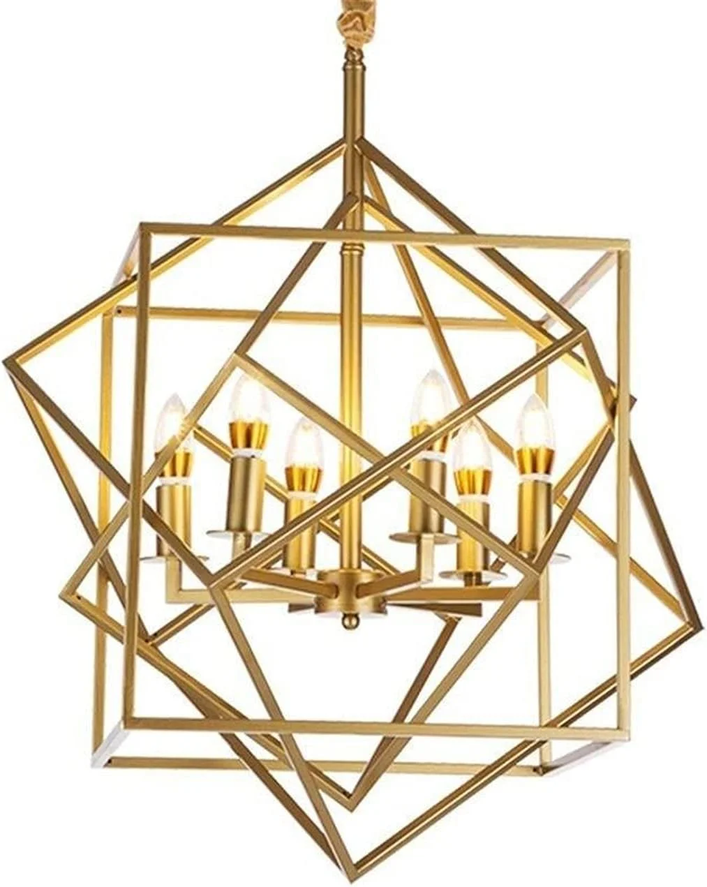 لوستر رستوران پستمدرن عالی، لوستر مسی خلاقانه مینیمالیستی اتاق خواب هنری، کافه، آهن فرفورژه، مکعب الماس طلایی مسی لوستر رستوران پستمدرن عالی، لوستر مسی خلاقانه مینیمالیستی اتاق خواب هنری، کافه، آهن فرفورژه، مکعب الماس طلایی مسی