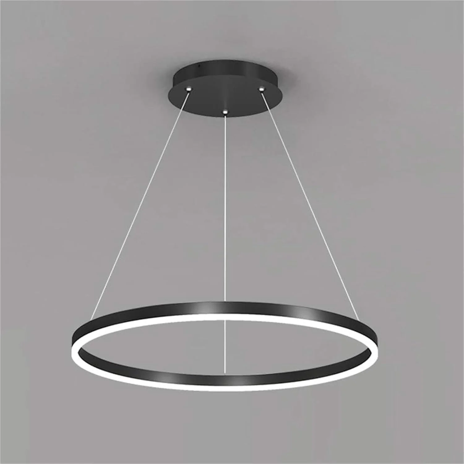 لوستر حلقه فلزی آویز سقفی، مناسب برای اتاق ناهارخوری، آشپزخانه و نشیمن لوستر حلقه فلزی آویز سقفی، مناسب برای اتاق ناهارخوری، آشپزخانه و نشیمن