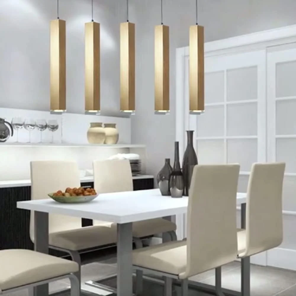 لوستر خطی مدرن ال ای دی 3 وات، آویز لوله ای باریک، طلایی، مناسب برای جزیره آشپزخانه، چراغ آویز بلند، برای اتاق نشیمن، تک رنگ - 20 سانتی متر لوستر خطی مدرن ال ای دی 3 وات، آویز لوله ای باریک، طلایی، مناسب برای جزیره آشپزخانه، چراغ آویز بلند، برای اتاق نشیمن، تک رنگ - 20 سانتی متر