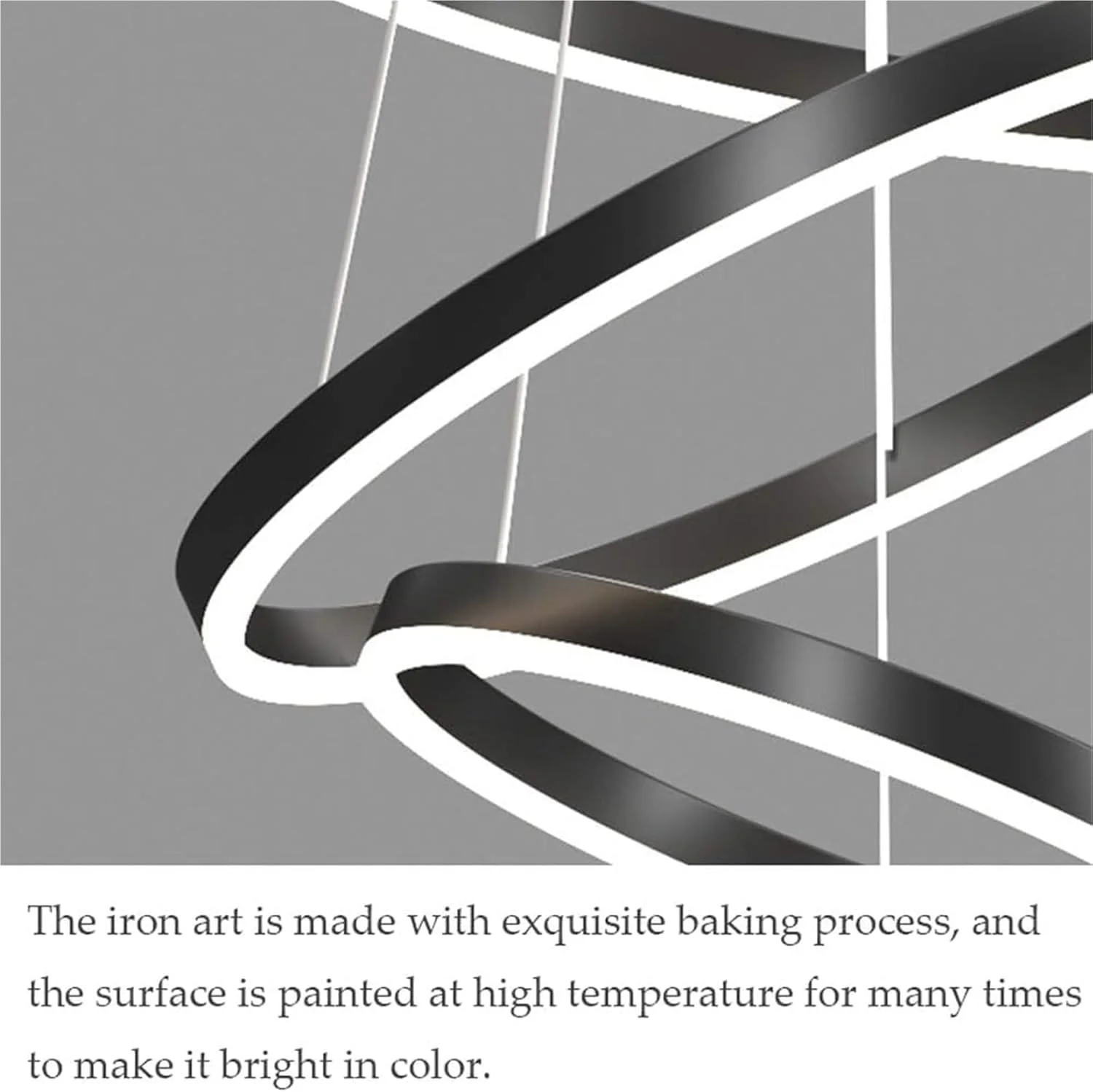 لوستر حلقه فلزی آویز سقفی، مناسب برای اتاق ناهارخوری، آشپزخانه و نشیمن لوستر حلقه فلزی آویز سقفی، مناسب برای اتاق ناهارخوری، آشپزخانه و نشیمن