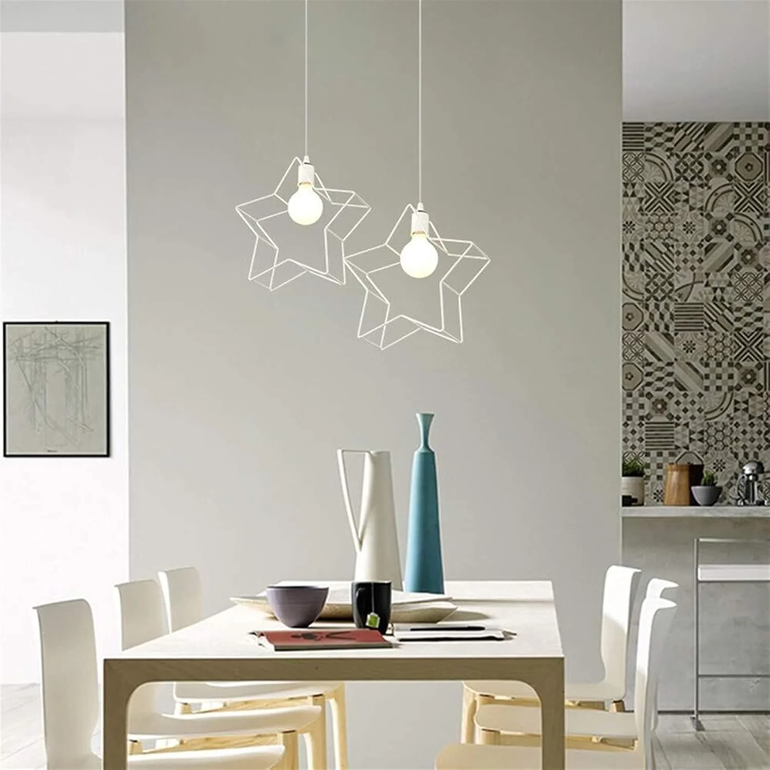 لوستر رستورانی عالی، لوستر مدرن مینیمالیستی اتاق خواب طرح ستاره پنج پر، چراغ های آهنی کافه بار، چراغ های راهرو لوستر رستورانی عالی، لوستر مدرن مینیمالیستی اتاق خواب طرح ستاره پنج پر، چراغ های آهنی کافه بار، چراغ های راهرو