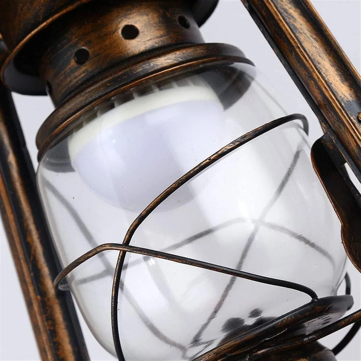 لوستر شخصیت عالی سبک آمریکایی رترو با حباب شیشه ای و جنس آهن فرفورژه، لوستر شمعدانی روغنی، مناسب راهرو، اتاق نشیمن، اتاق غذاخوری و سقف لوستر شخصیت عالی سبک آمریکایی رترو با حباب شیشه ای و جنس آهن فرفورژه، لوستر شمعدانی روغنی، مناسب راهرو، اتاق نشیمن، اتاق غذاخوری و سقف