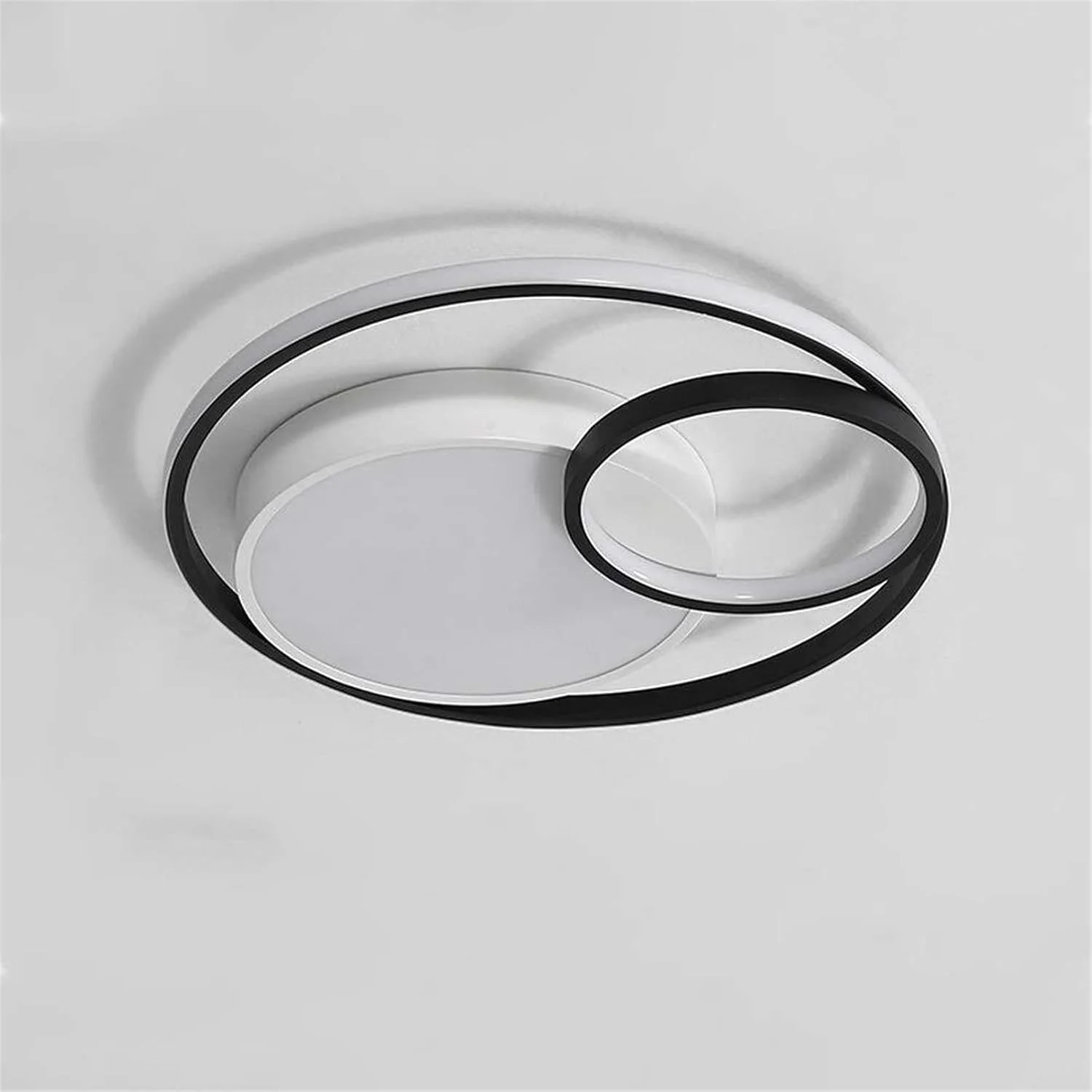 لوستر مدرن مینیمالیستی عالی مشکی، لوستر رستورانی از جنس آهن فرفورژه، سایز 60cm*7cm، چراغ سقفی، روشنایی، مناسب کافه، بار، ایوان، رستوران، اتاق خواب، اتاق مطالعه، اتاق نشیمن، نور گرم