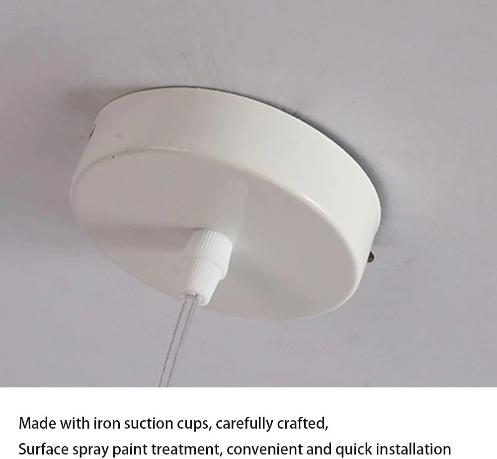 لوستر سبدی بژ، آباژور حصیری، آویز با سبک روستیک، چراغ آویز بافت توخالی DIY، چراغ سقفی قفس راتان تک بسته ای، لوستر