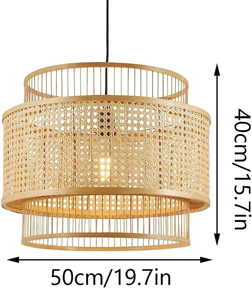 آباژور قفس لامپ بزرگ حصیری لوستر روستایی چراغ آویز سقفی چراغ های سقفی دست ساز راتان DIY روستایی، لوستر آباژور قفس لامپ بزرگ حصیری لوستر روستایی چراغ آویز سقفی چراغ های سقفی دست ساز راتان DIY روستایی، لوستر