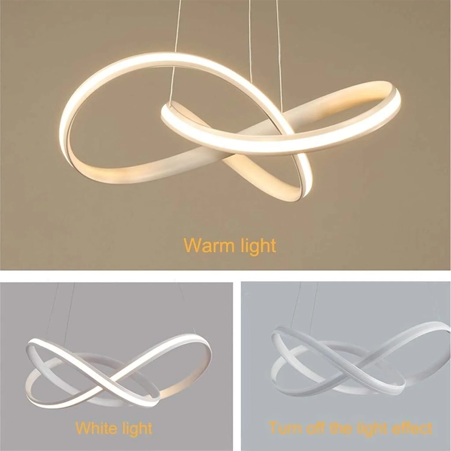 لوستر آویز LED کم نور شونده، مینیمالیسم، لوستر مدرن سفید آهن آلومینیوم، چراغ آویز خلاقانه اتاق نشیمن، اتاق غذاخوری، اتاق خواب، چراغ آویز مطالعه، آویز تزئینی ظریف لوستر آویز LED کم نور شونده، مینیمالیسم، لوستر مدرن سفید آهن آلومینیوم، چراغ آویز خلاقانه اتاق نشیمن، اتاق غذاخوری، اتاق خواب، چراغ آویز مطالعه، آویز تزئینی ظریف