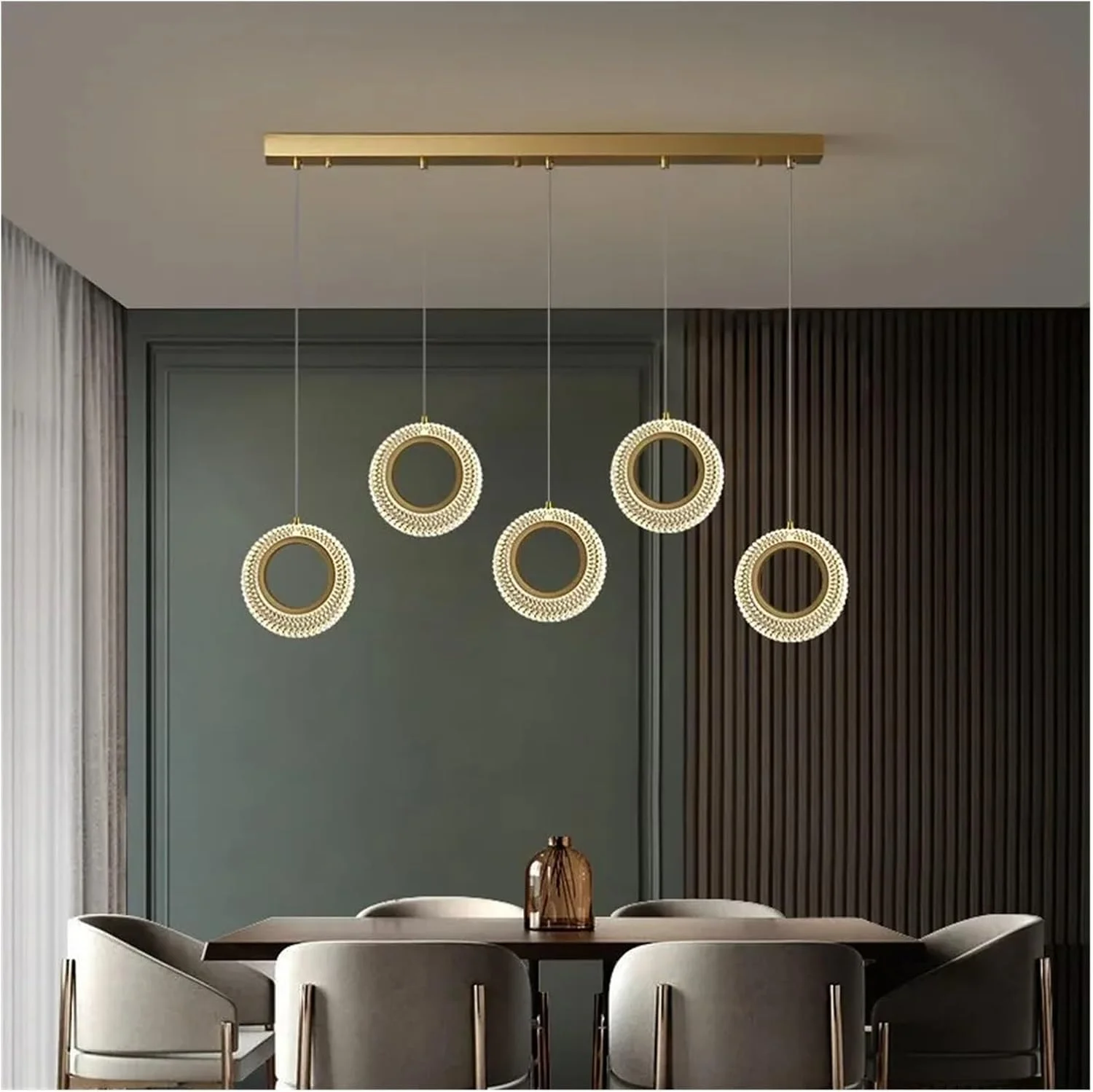 لوستر کریستالی ویلایی ساختمان دوبلکس - حلقه نوری راه پله مارپیچ چراغ آویز بلند لامپ لوفت، مناسب برای اتاق نشیمن، یک رنگ - 60 * 80 سانتی متر لوستر کریستالی ویلایی ساختمان دوبلکس - حلقه نوری راه پله مارپیچ چراغ آویز بلند لامپ لوفت، مناسب برای اتاق نشیمن، یک رنگ - 60 * 80 سانتی متر