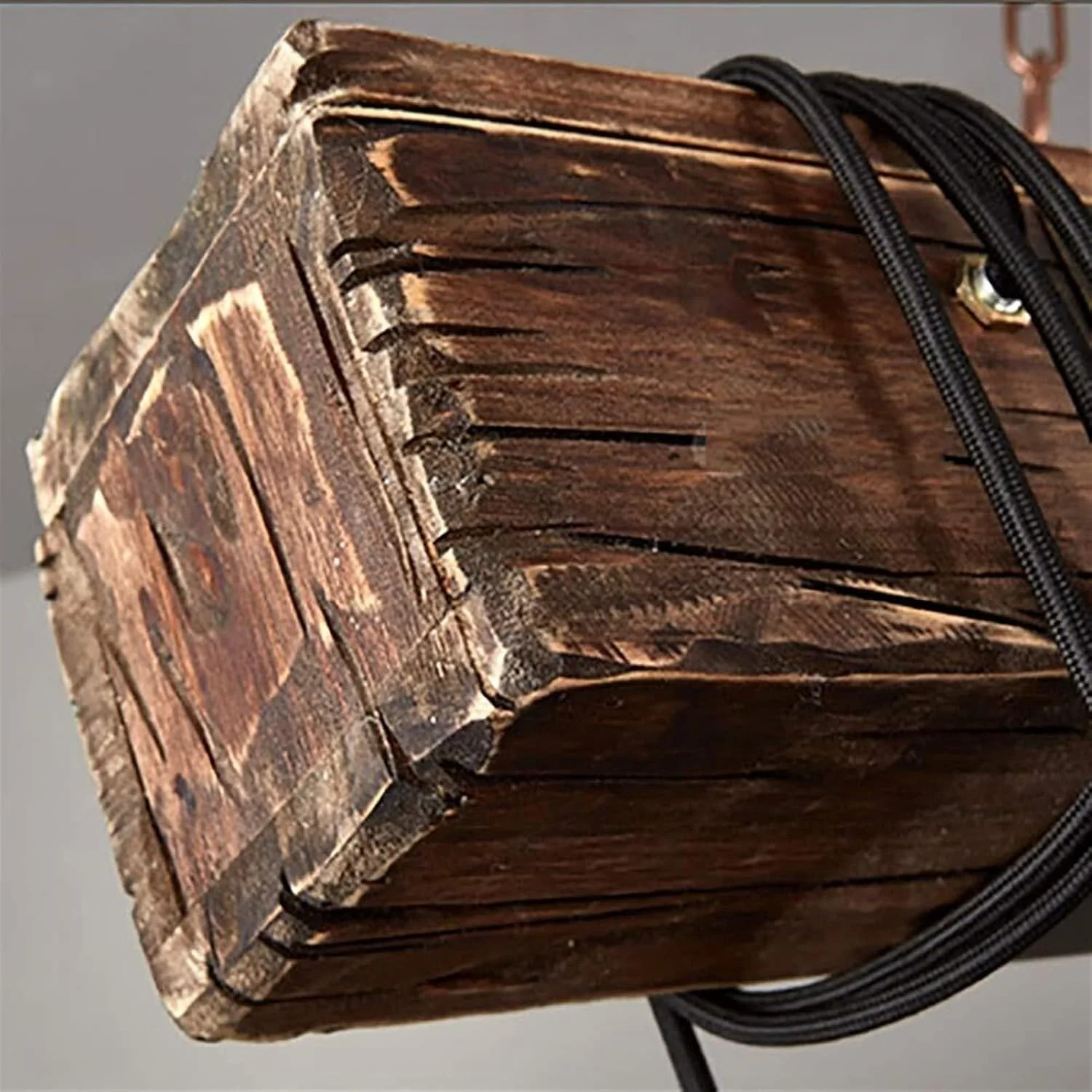 لوستر مستطیلی رترو خلاقانه LED چوبی و آهنی، قابل تنظیم، دارای 10 منبع نوری، مناسب اتاق خواب، اتاق نشیمن، رستوران و اتاق مطالعه (لوستر/چراغ سقفی/لامپ) لوستر مستطیلی رترو خلاقانه LED چوبی و آهنی، قابل تنظیم، دارای 10 منبع نوری، مناسب اتاق خواب، اتاق نشیمن، رستوران و اتاق مطالعه (لوستر/چراغ سقفی/لامپ)