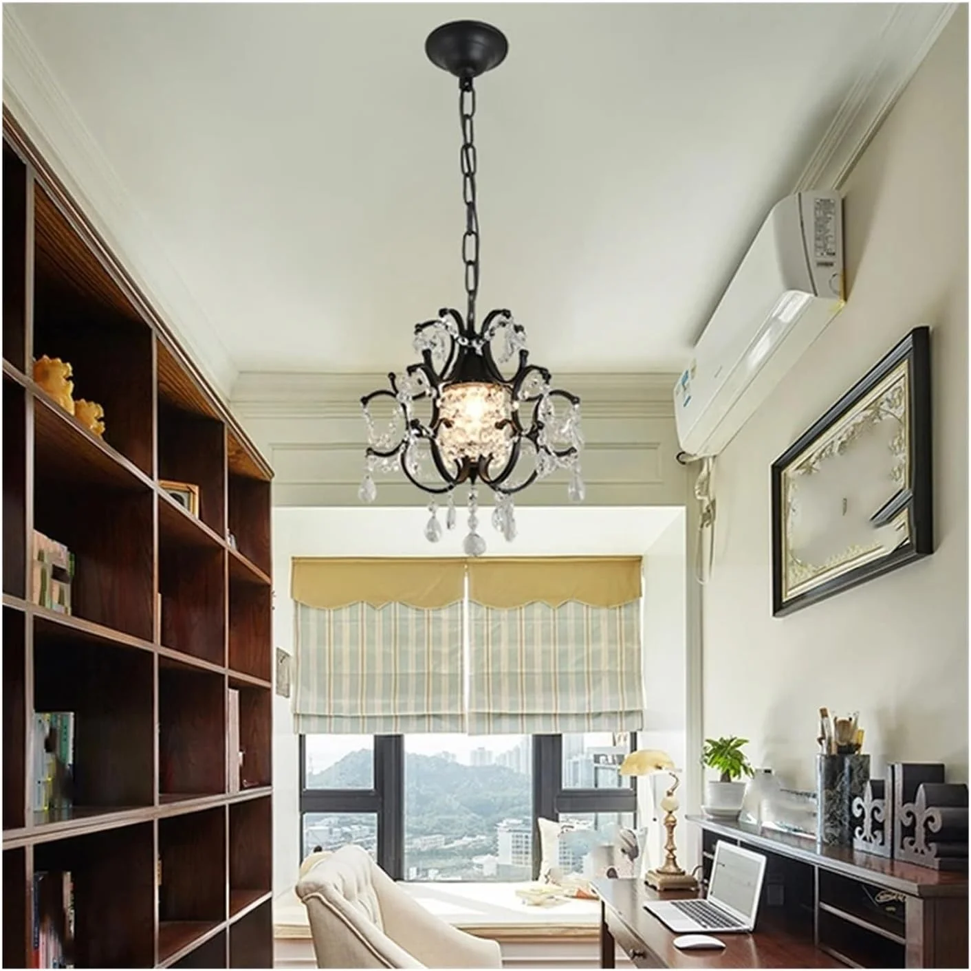 لوستر مدرن کریستالی مشکی، مناسب اتاق خواب، راهرو، نورپردازی داخلی، لوستر اتاق زیر شیروانی، چراغ های اتاق غذاخوری لوستر مدرن کریستالی مشکی، مناسب اتاق خواب، راهرو، نورپردازی داخلی، لوستر اتاق زیر شیروانی، چراغ های اتاق غذاخوری
