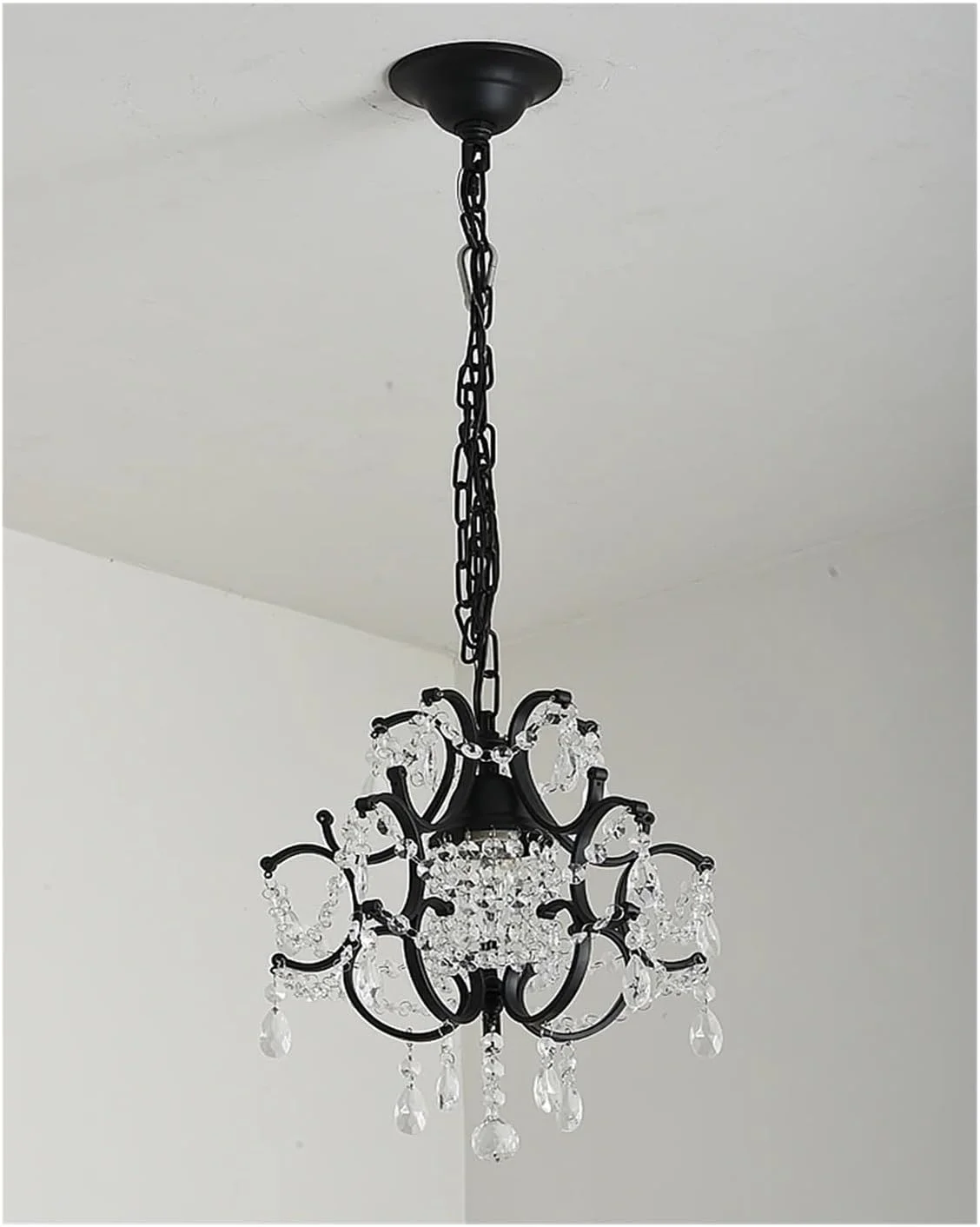 لوستر مدرن کریستالی مشکی، مناسب اتاق خواب، راهرو، نورپردازی داخلی، لوستر اتاق زیر شیروانی، چراغ های اتاق غذاخوری لوستر مدرن کریستالی مشکی، مناسب اتاق خواب، راهرو، نورپردازی داخلی، لوستر اتاق زیر شیروانی، چراغ های اتاق غذاخوری