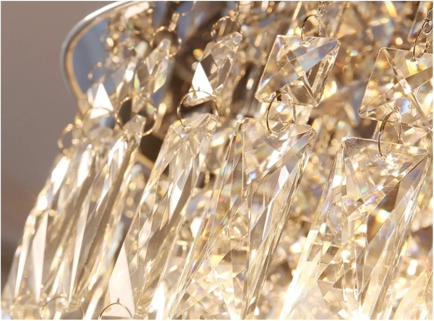 لوستر مدرن LED، چراغ های سقفی کریستالی LED مدرن سازگار با اتاق خواب، راهرو، آشپزخانه - چراغ سقفی طلایی اتاق نشیمن صنعتی، لوستر مدرن LED، نقره ای-D50cm لوستر مدرن LED، چراغ های سقفی کریستالی LED مدرن سازگار با اتاق خواب، راهرو، آشپزخانه - چراغ سقفی طلایی اتاق نشیمن صنعتی، لوستر مدرن LED، نقره ای-D50cm