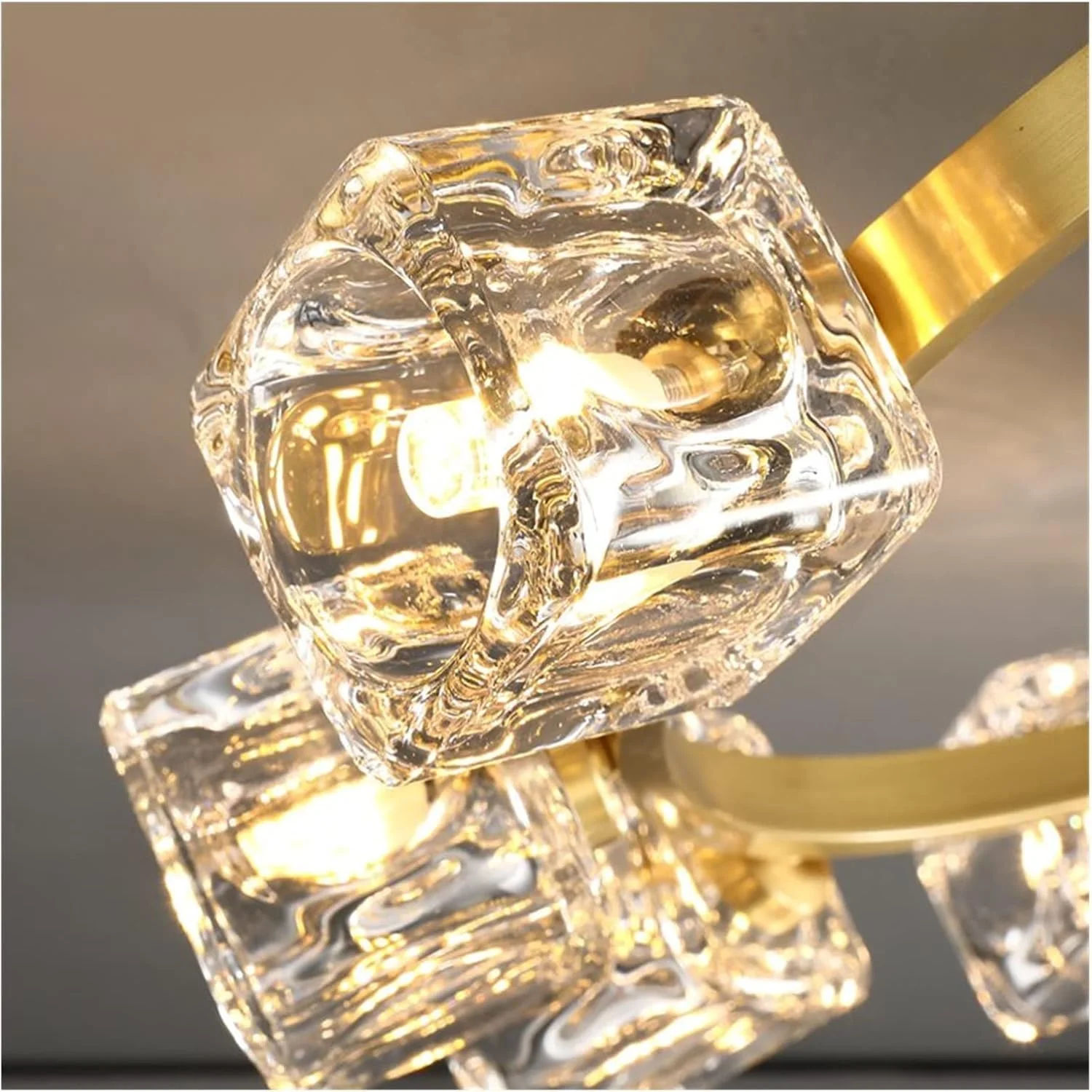 لوستر مدرن LED، چراغ سقفی مسی کریستالی LED سازگار با اتاق نشیمن، راهرو، بالکن - چراغ اتاق کودک طلایی، لوستر مدرن LED، M، 8 چراغ لوستر مدرن LED، چراغ سقفی مسی کریستالی LED سازگار با اتاق نشیمن، راهرو، بالکن - چراغ اتاق کودک طلایی، لوستر مدرن LED، M، 8 چراغ